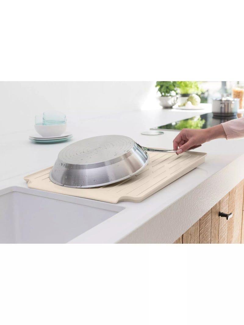 Brabantia SinkSide dish drying rack soft beige, imported from the UK
