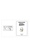 Peanuts Snoopy quote book hardback, UK version