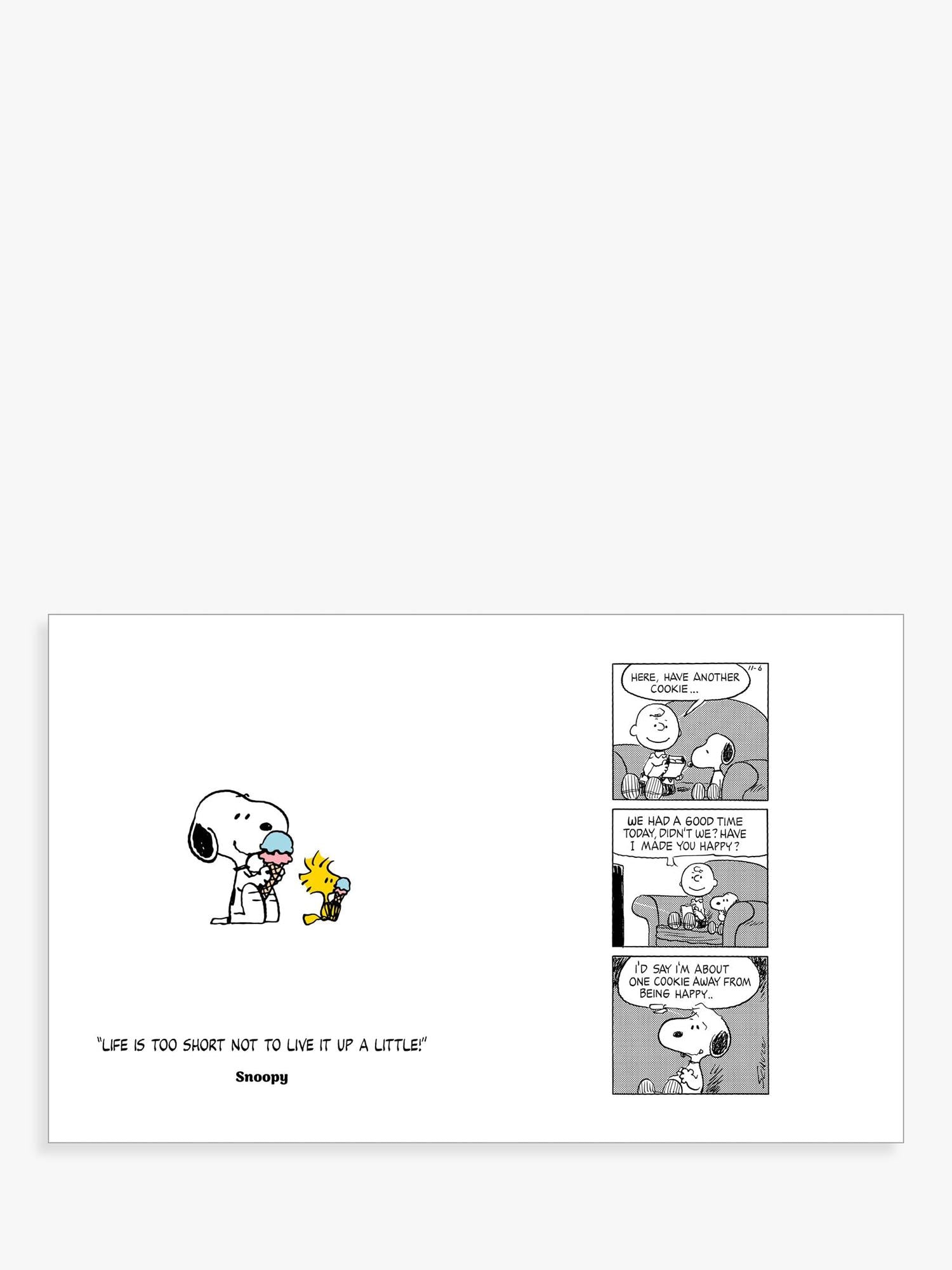 Peanuts Snoopy quote book hardback, UK version