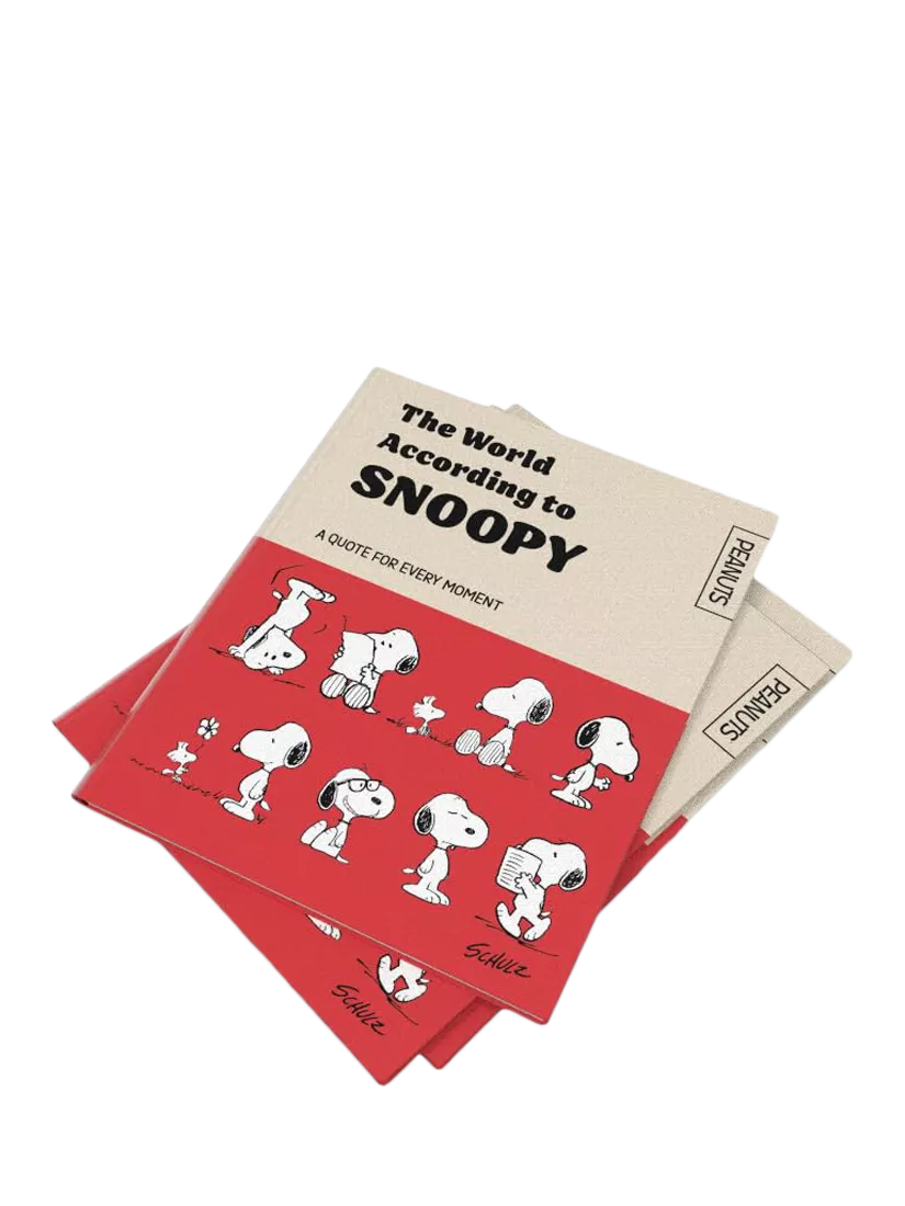 Peanuts Snoopy quote book hardback, UK version