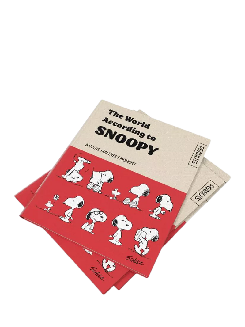 Peanuts Snoopy quote book hardback, UK version