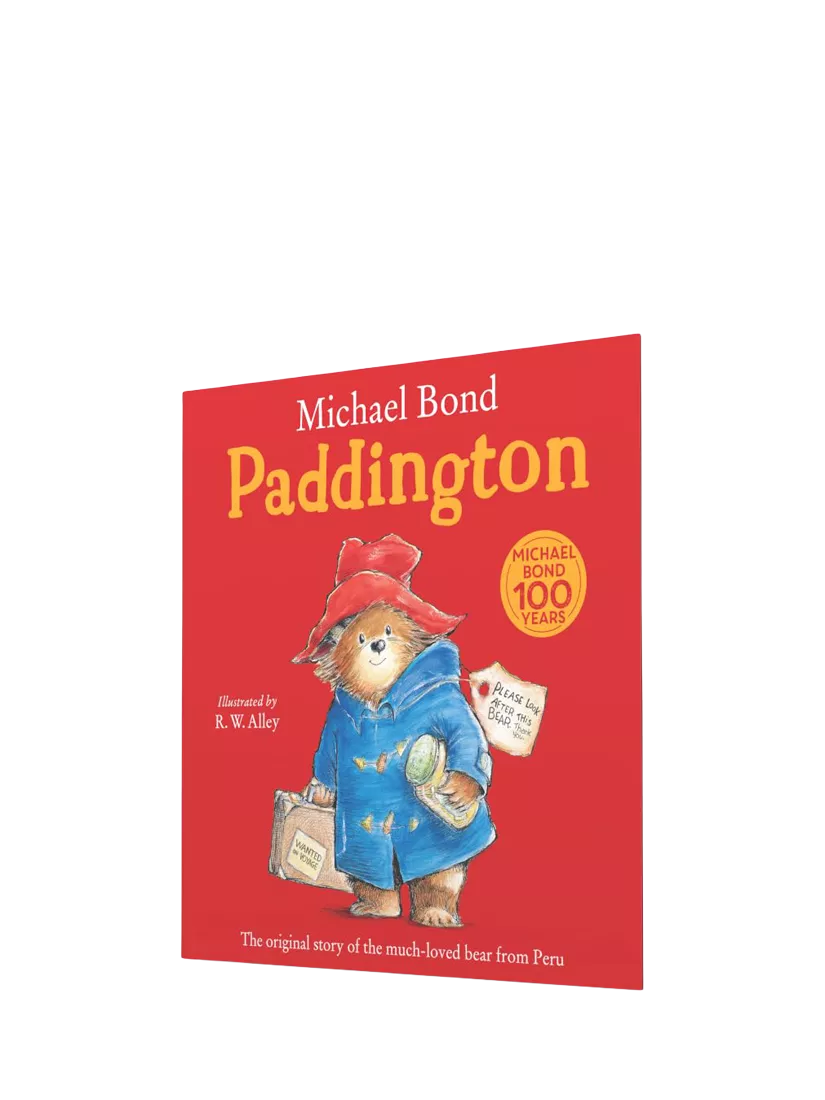 Paddington Bear Michael Bond 100 Years kids' book (British brand)