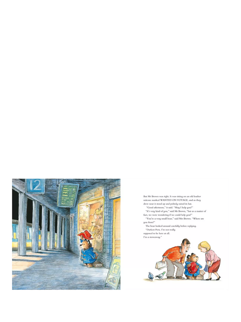 Paddington Bear Michael Bond 100 Years kids' book (British brand)