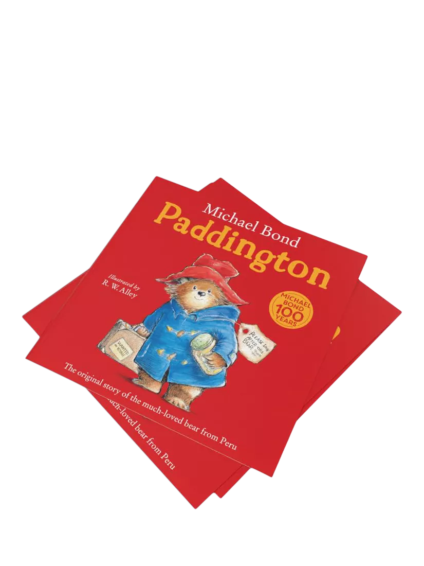 Paddington Bear Michael Bond 100 Years kids' book (British brand)
