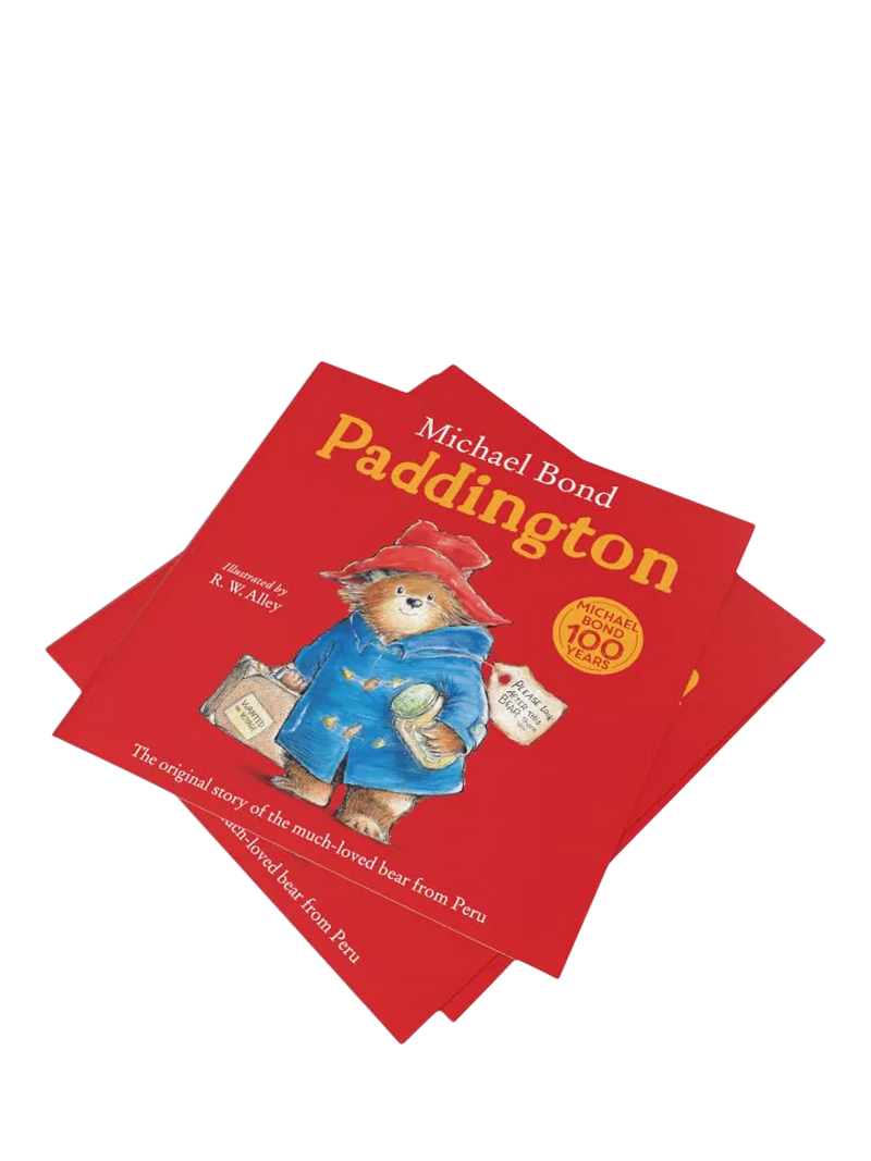 Paddington Bear Michael Bond 100 Years kids' book (British brand)
