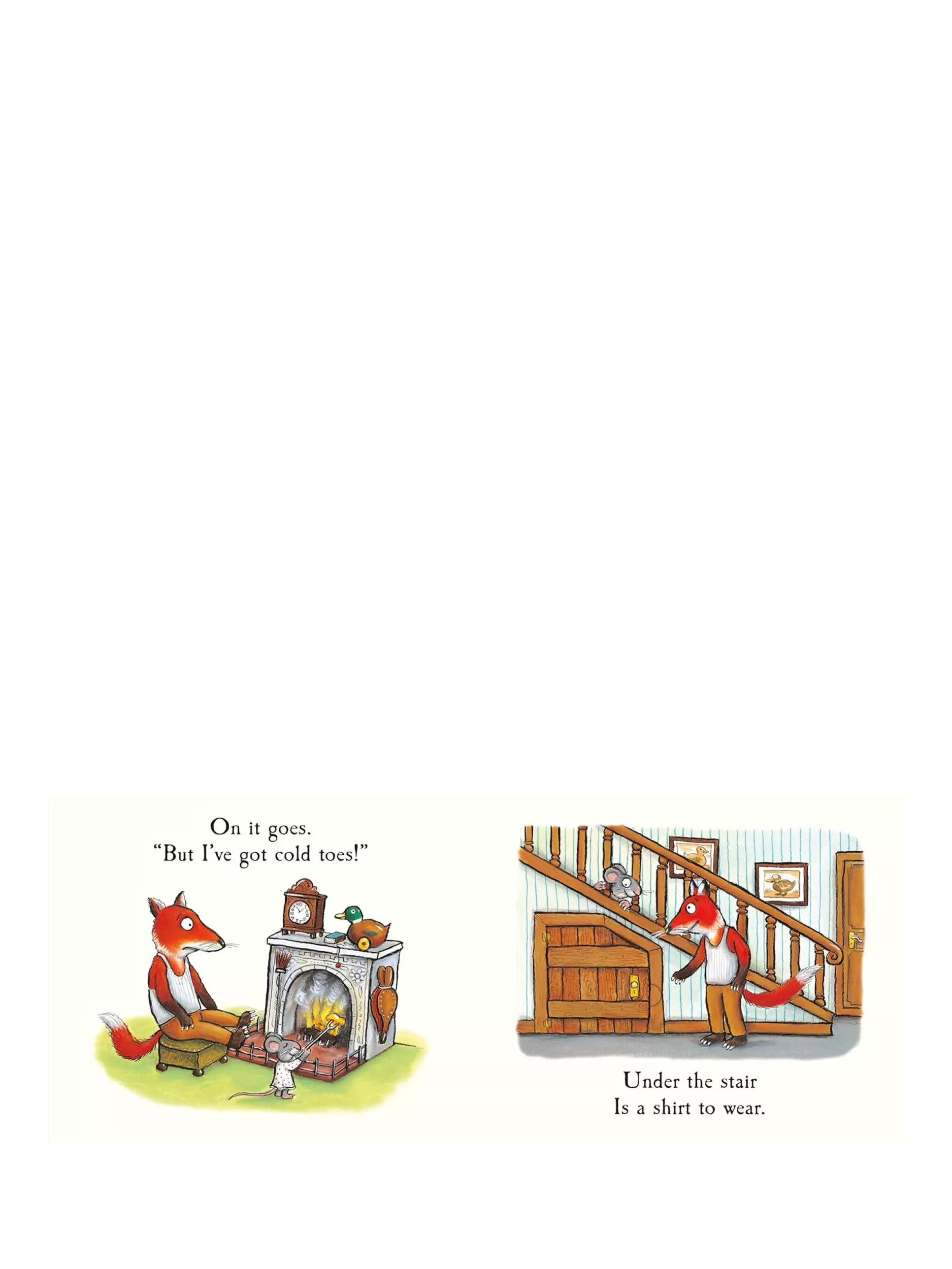 Julia Donaldson Fox's Socks lift-the-flap board book (British brand)