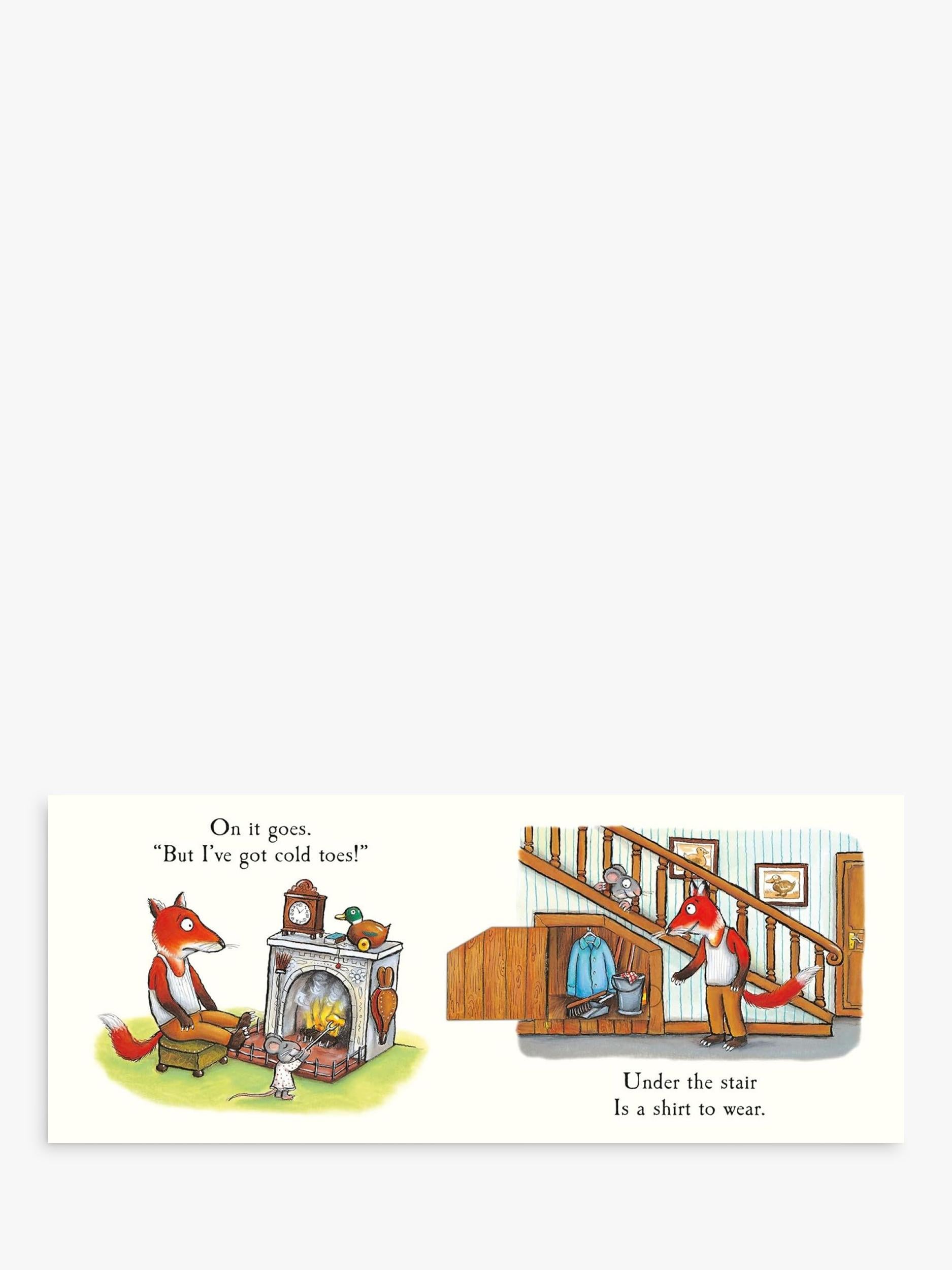 Julia Donaldson Fox's Socks lift-the-flap board book (British brand)