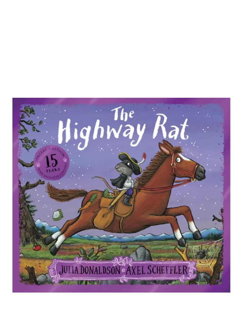 Highway Rat 15th Anniversary book by Julia Donaldson & Axel Scheffler (British brand)