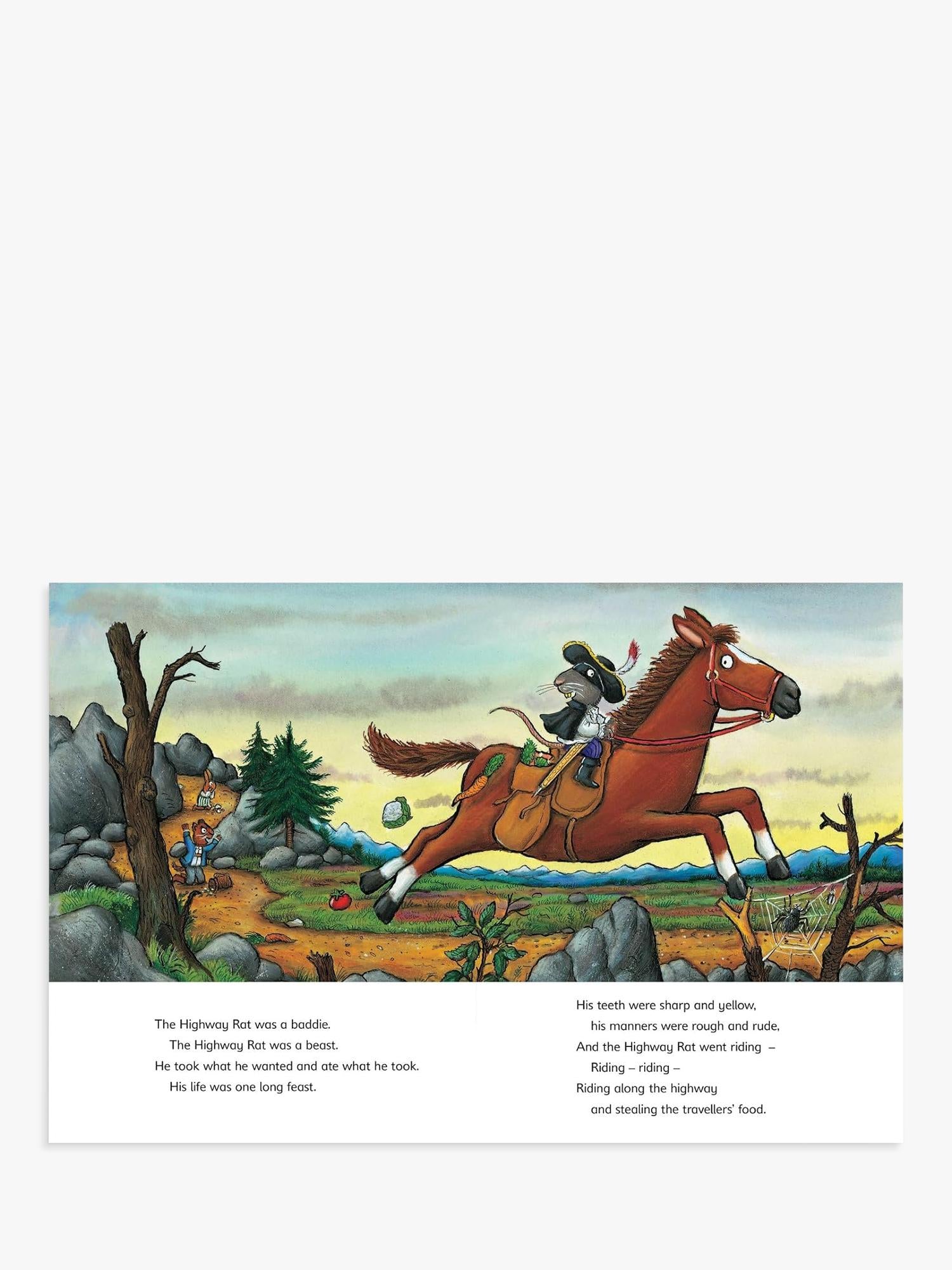 Highway Rat 15th Anniversary book by Julia Donaldson & Axel Scheffler (British brand)