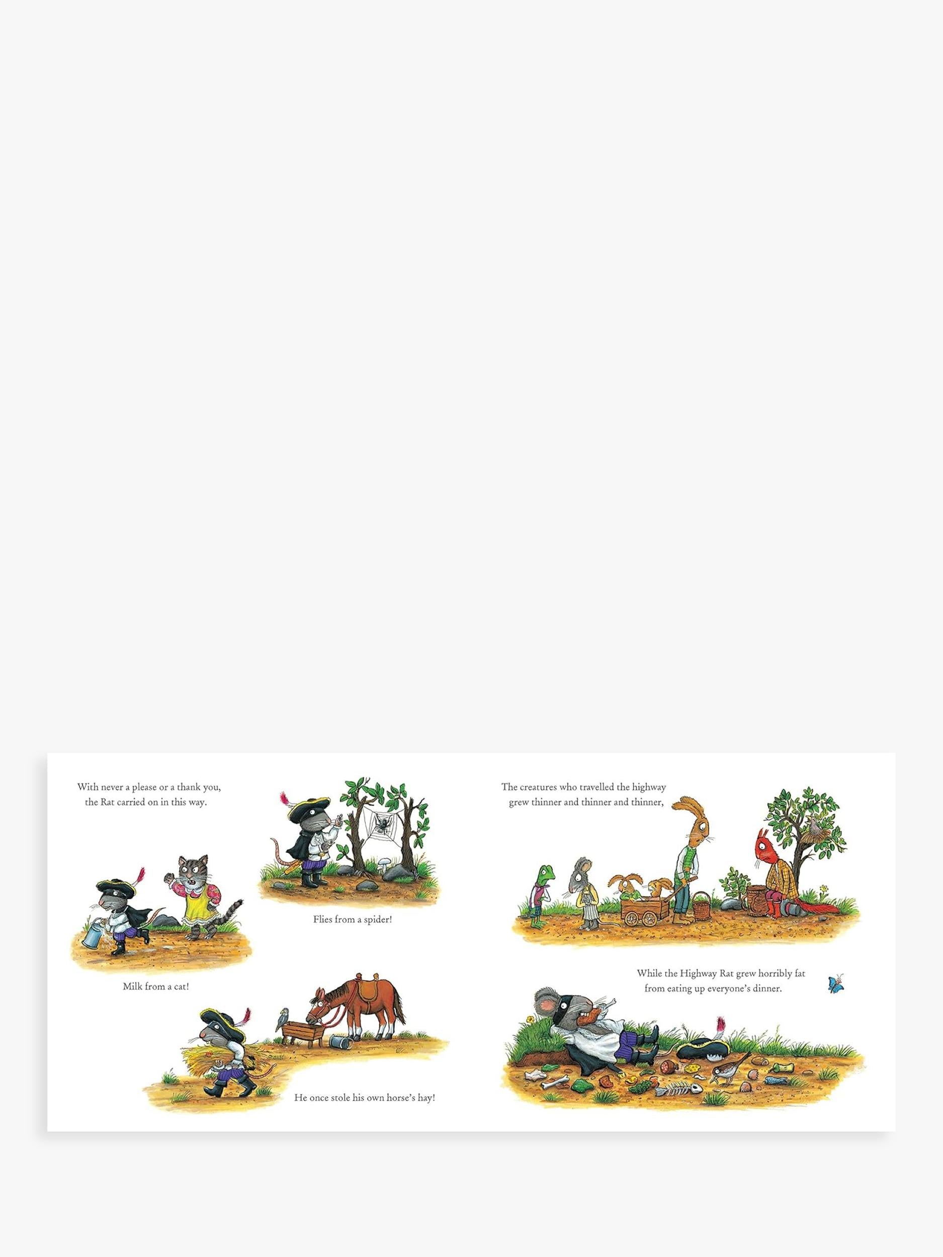 Highway Rat 15th Anniversary book by Julia Donaldson & Axel Scheffler (British brand)