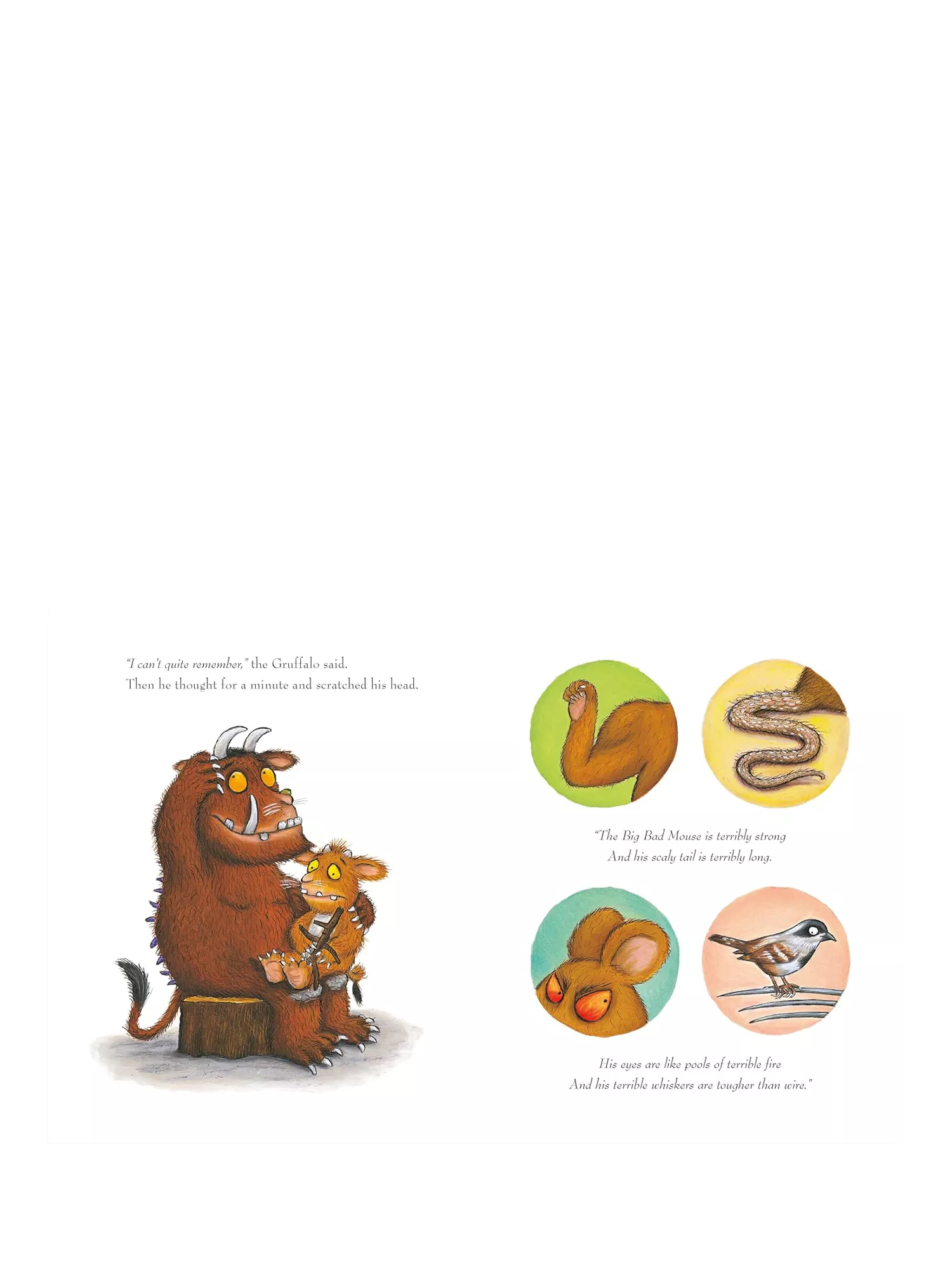 Gruffalo's Child picture book 32 pages, UK version