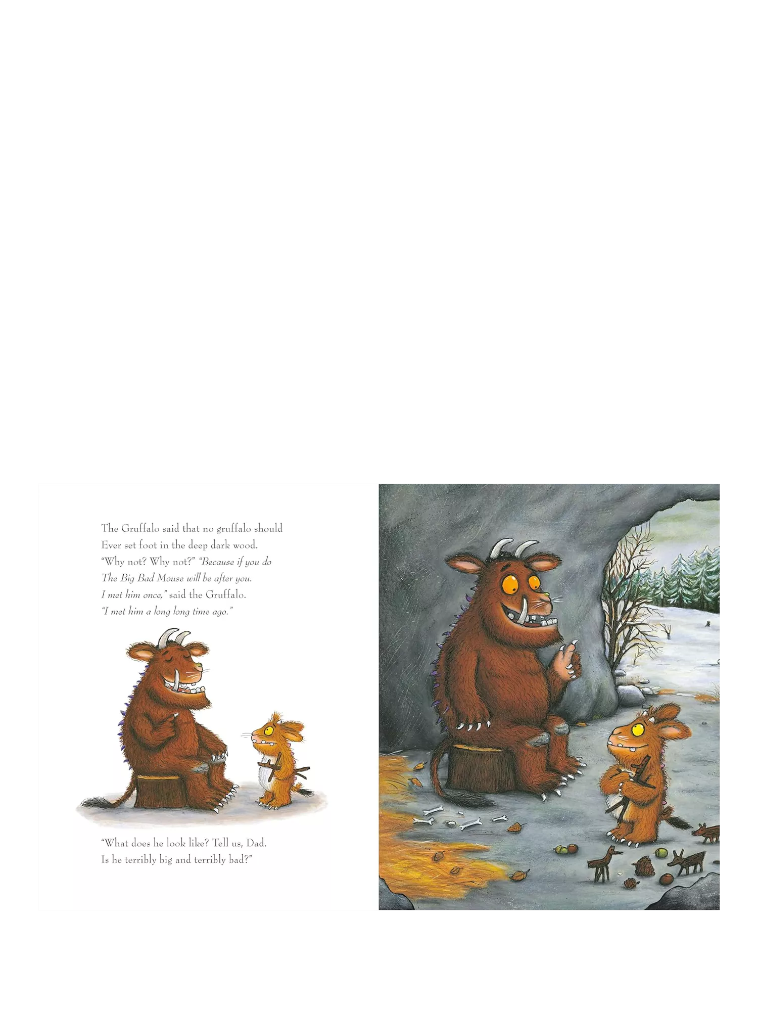 Gruffalo's Child picture book 32 pages, UK version