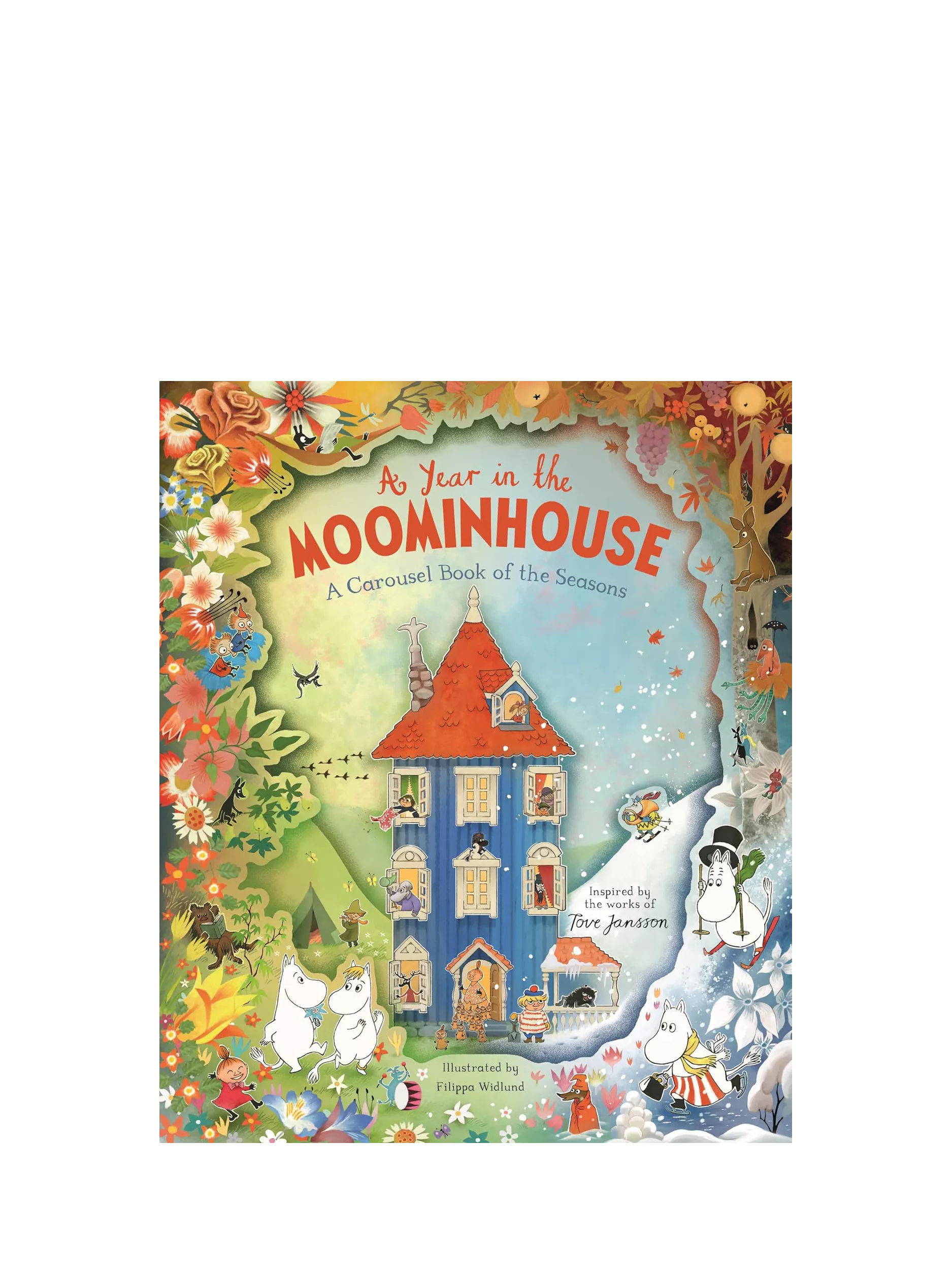 Moomin A Year in the Moominhouse 3D carousel book, imported from the UK