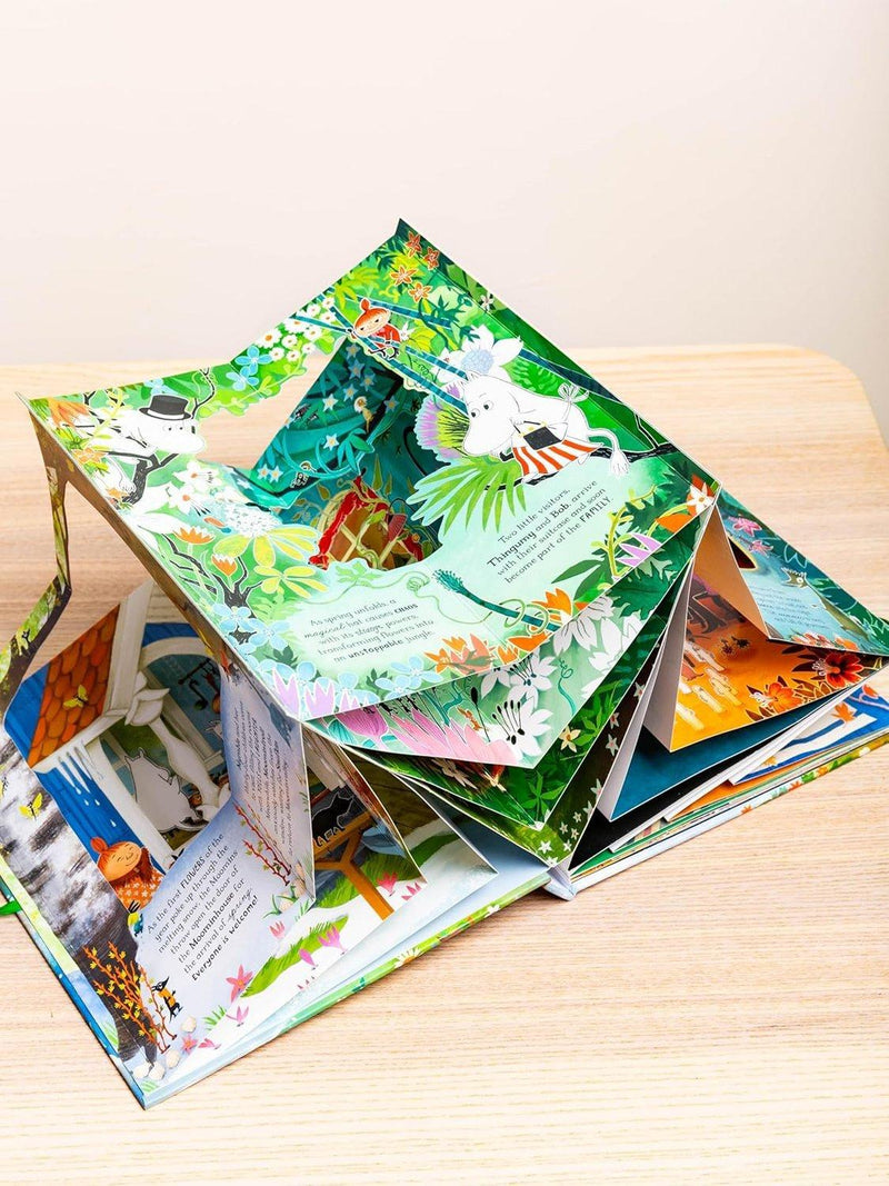 Moomin A Year in the Moominhouse 3D carousel book, imported from the UK