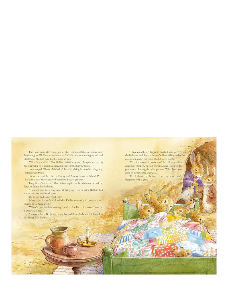 Peter Rabbit Beatrix Potter bedtime stories hardback book, UK version