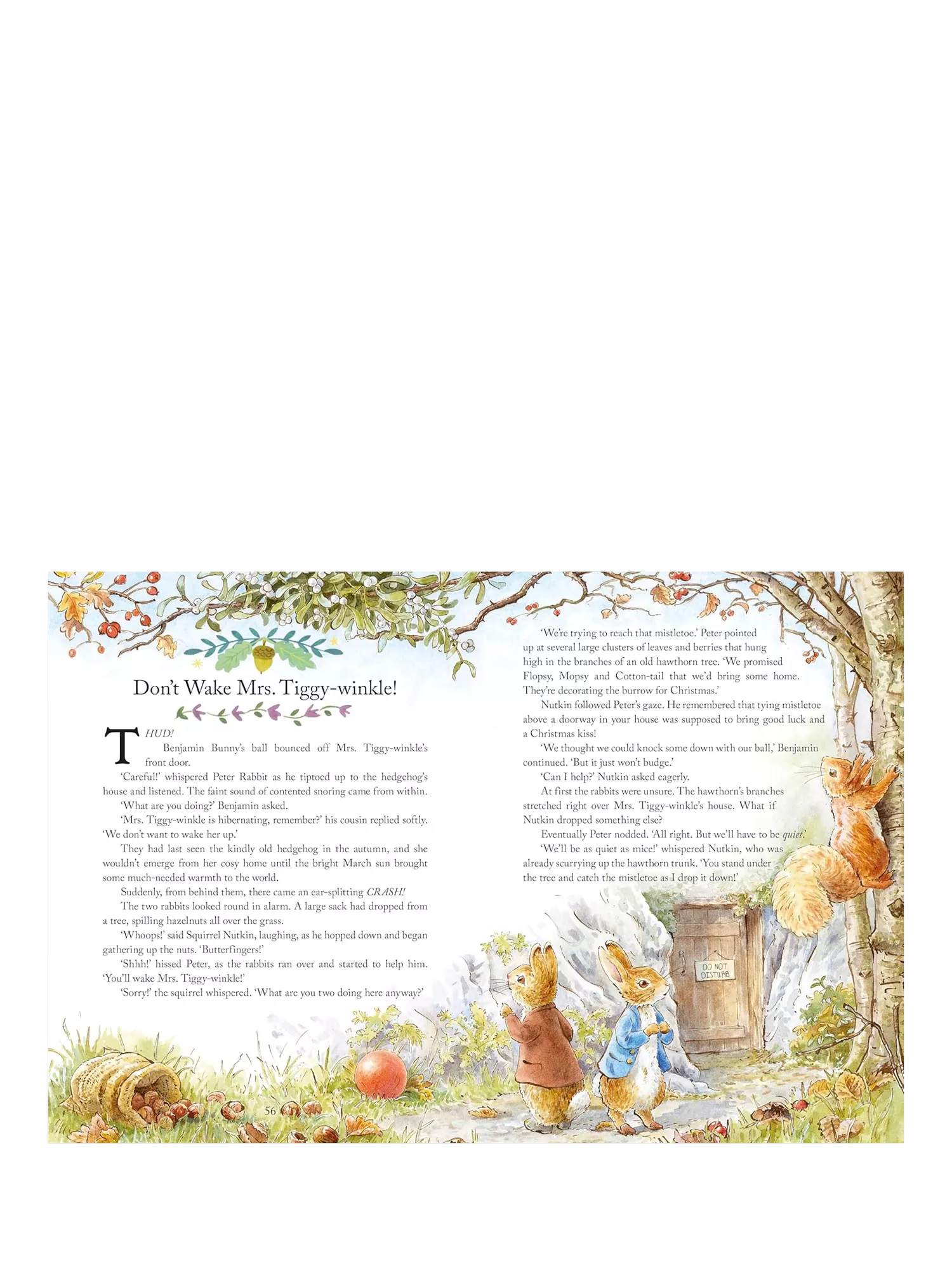 Peter Rabbit Beatrix Potter bedtime stories hardback book, UK version