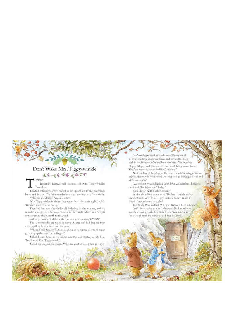 Peter Rabbit Beatrix Potter bedtime stories hardback book, UK version