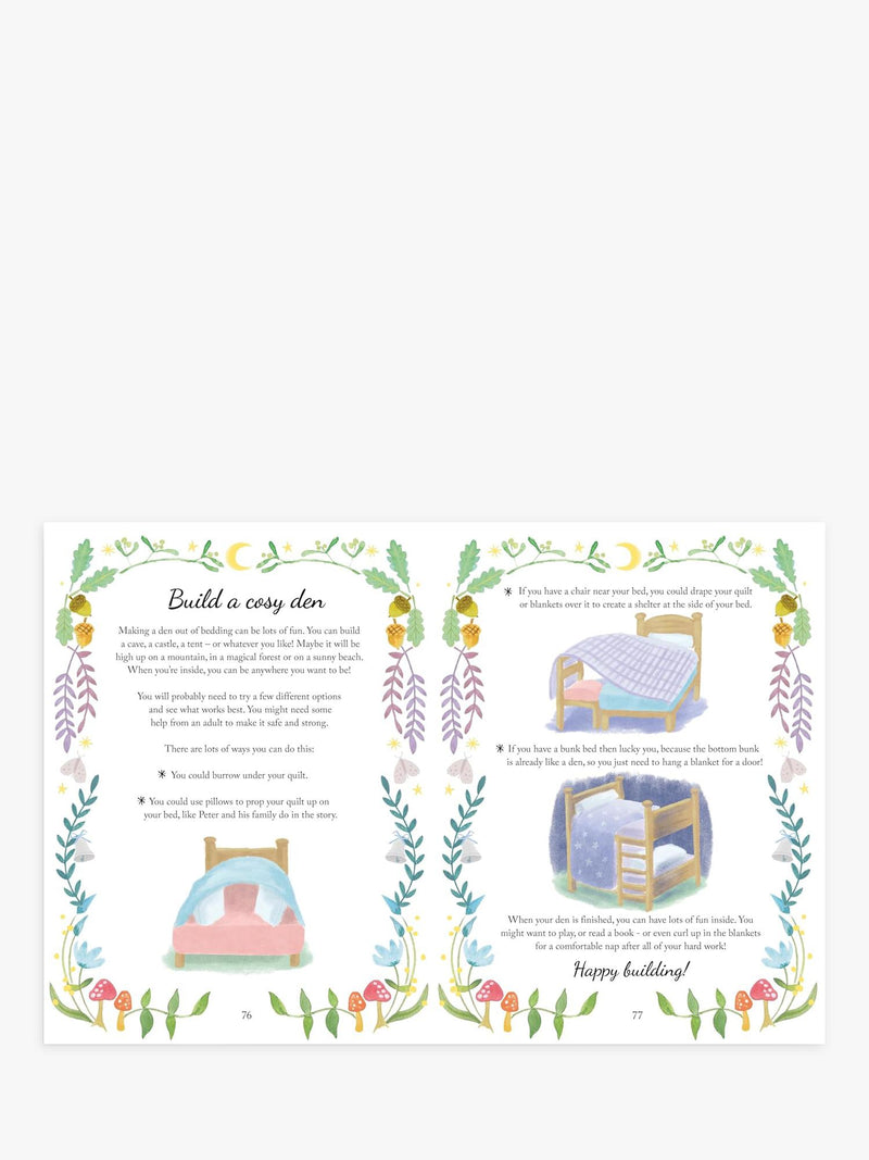 Peter Rabbit Beatrix Potter bedtime stories hardback book, UK version