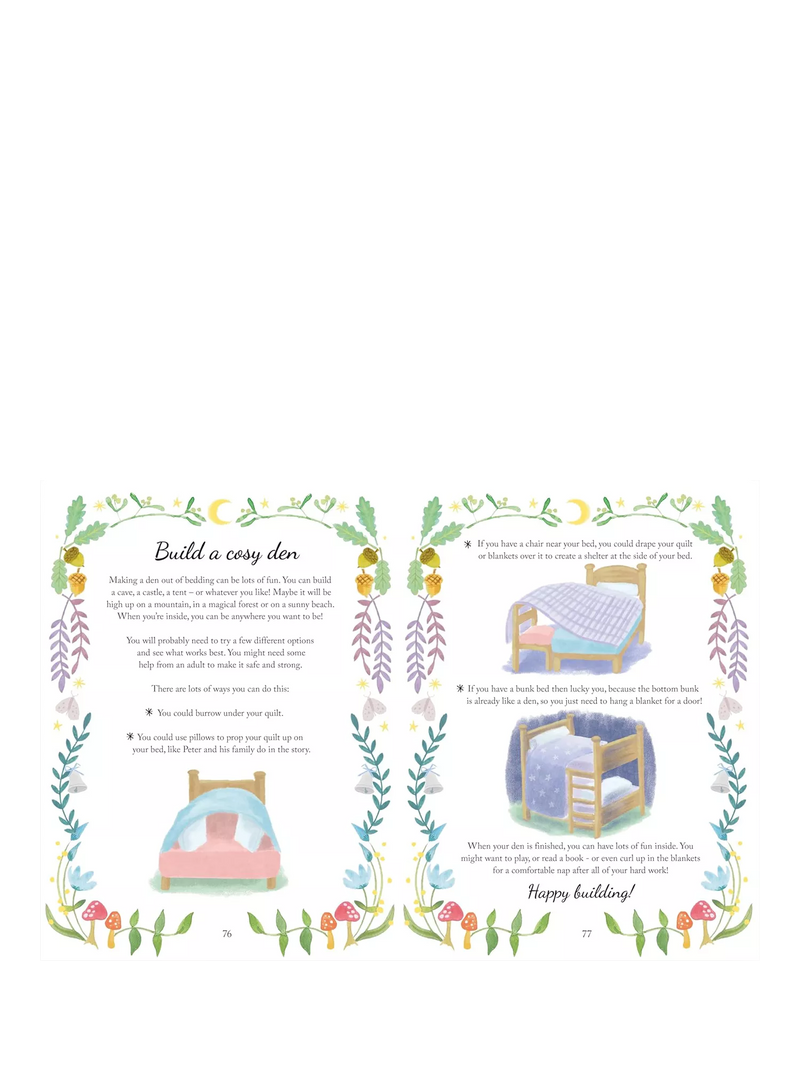 Peter Rabbit Beatrix Potter bedtime stories hardback book, UK version