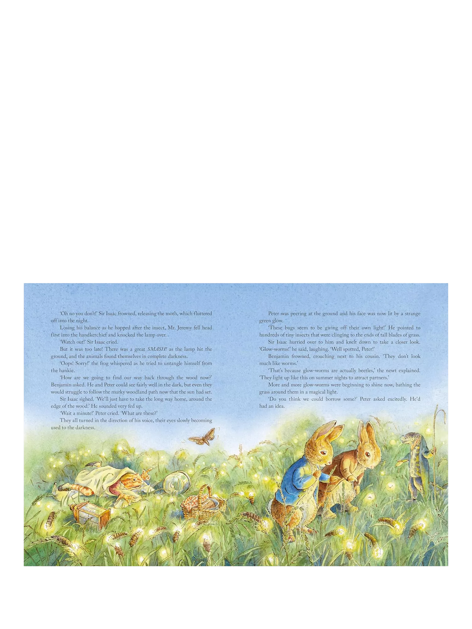 Peter Rabbit Beatrix Potter bedtime stories hardback book, UK version