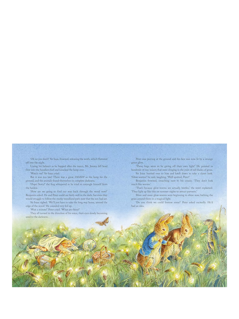 Peter Rabbit Beatrix Potter bedtime stories hardback book, UK version