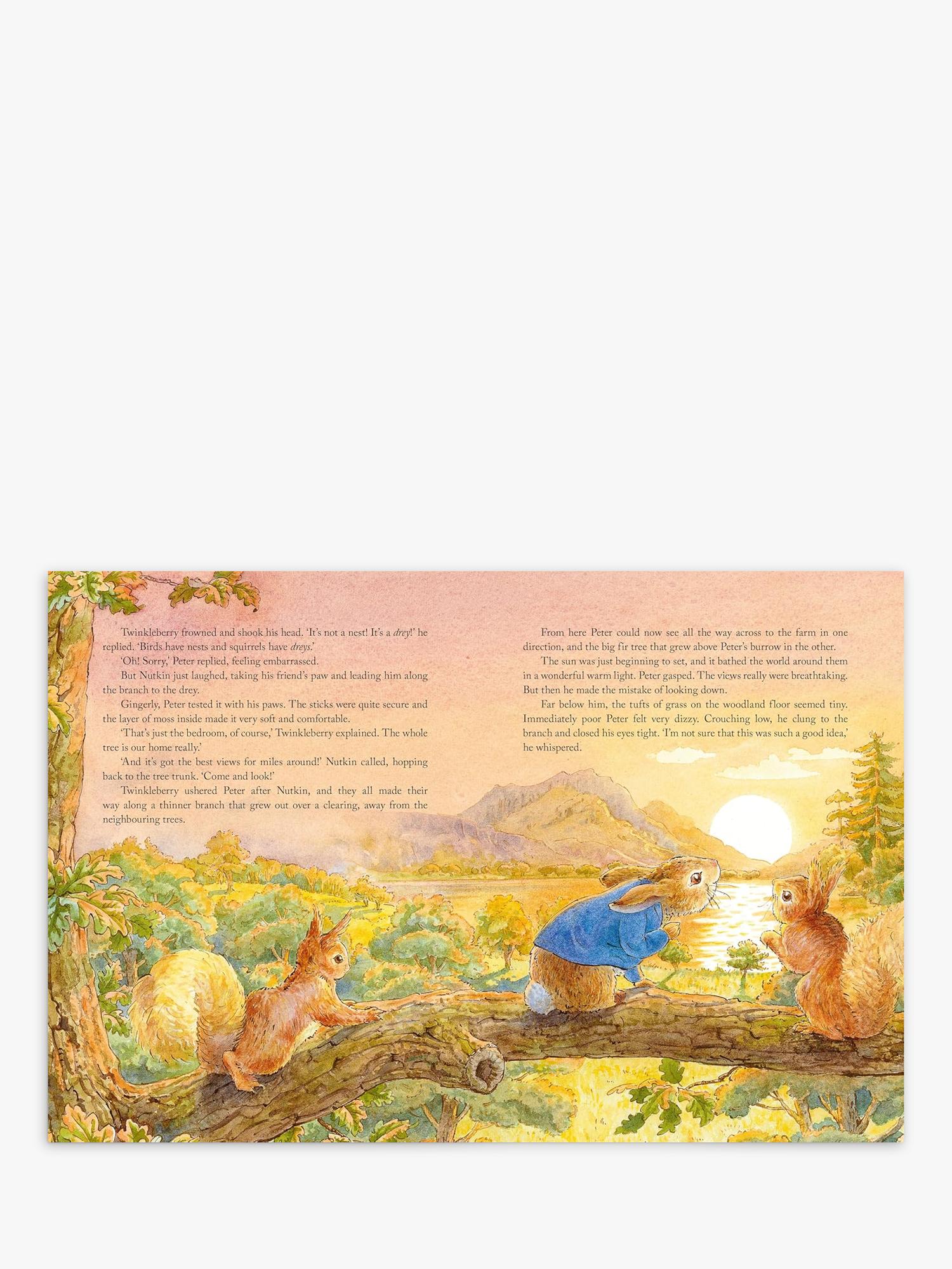 Peter Rabbit Beatrix Potter bedtime stories hardback book, UK version