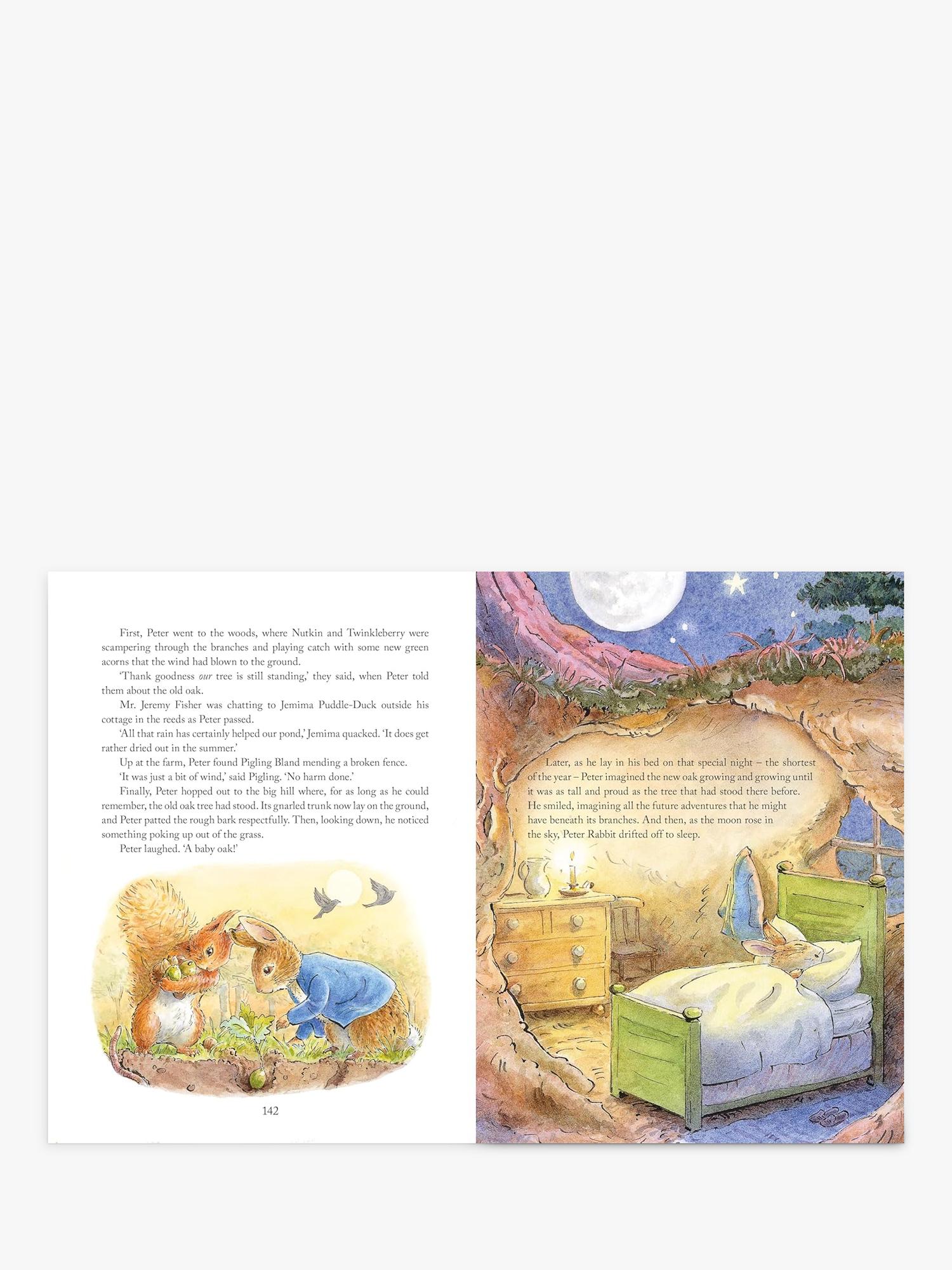 Peter Rabbit Beatrix Potter bedtime stories hardback book, UK version