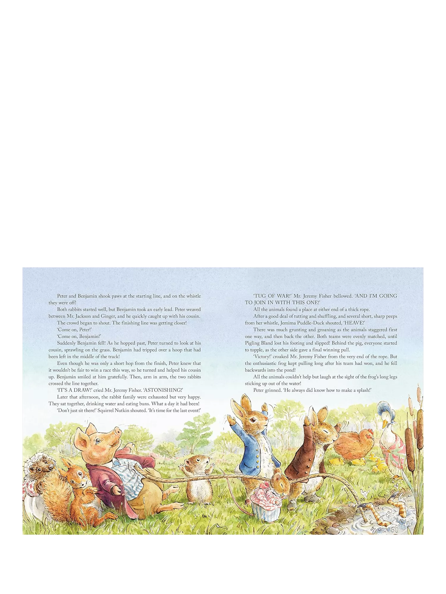 Peter Rabbit Tales from the Countryside hardback storybook (British brand)