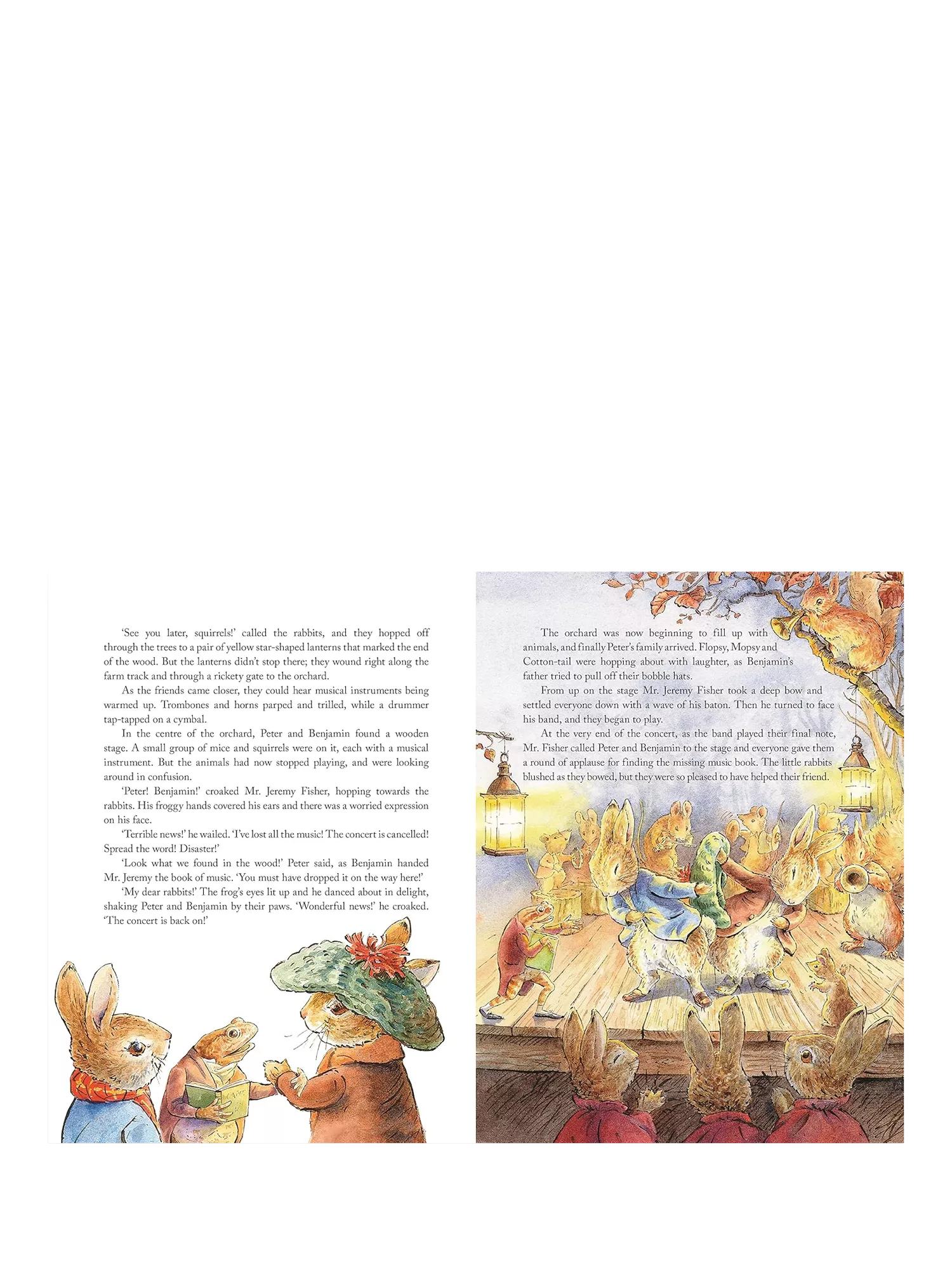 Peter Rabbit Tales from the Countryside hardback storybook (British brand)
