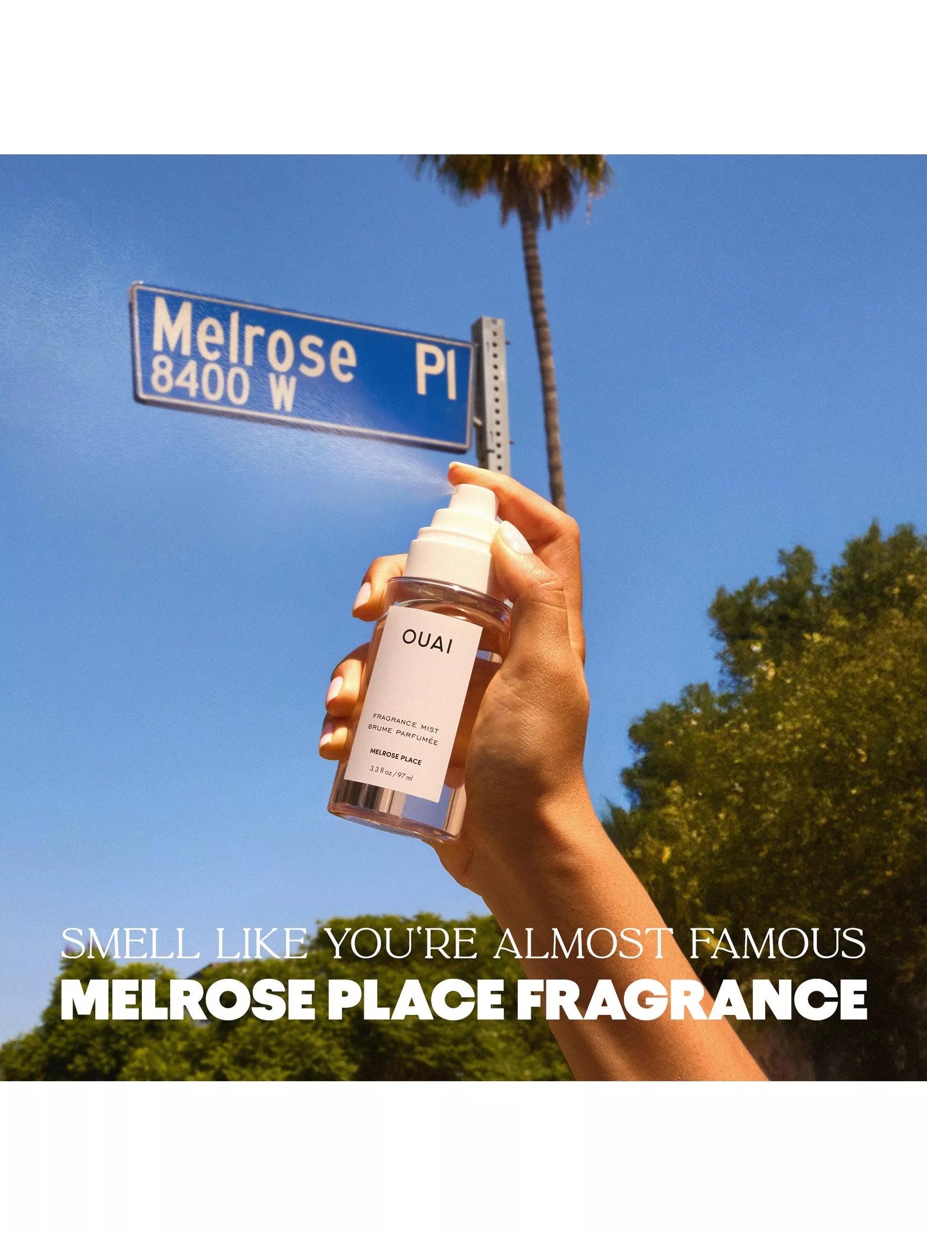 OUAI Melrose Place hair body mist 97ml - British product