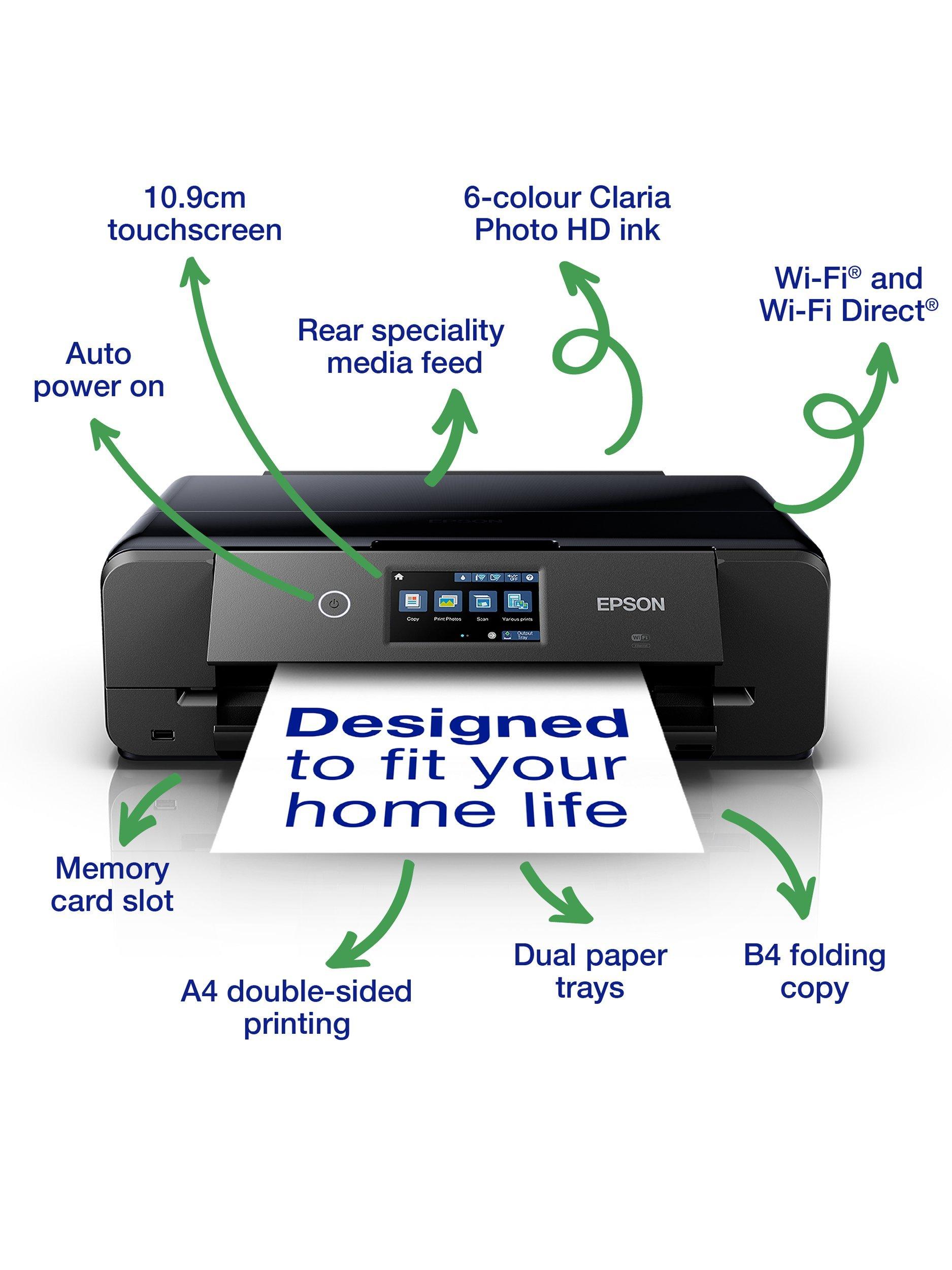 Epson Expression Photo XP-980 A3 wireless printer (British brand)