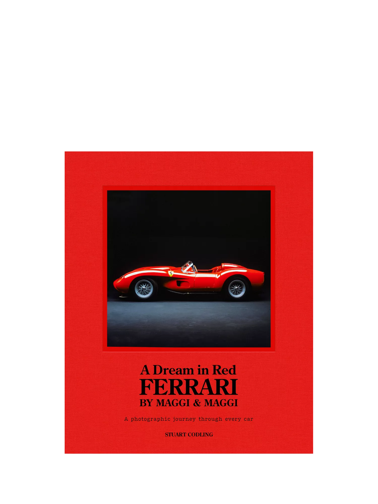 Hachette Ferrari photography book A Dream in Red, imported from the UK