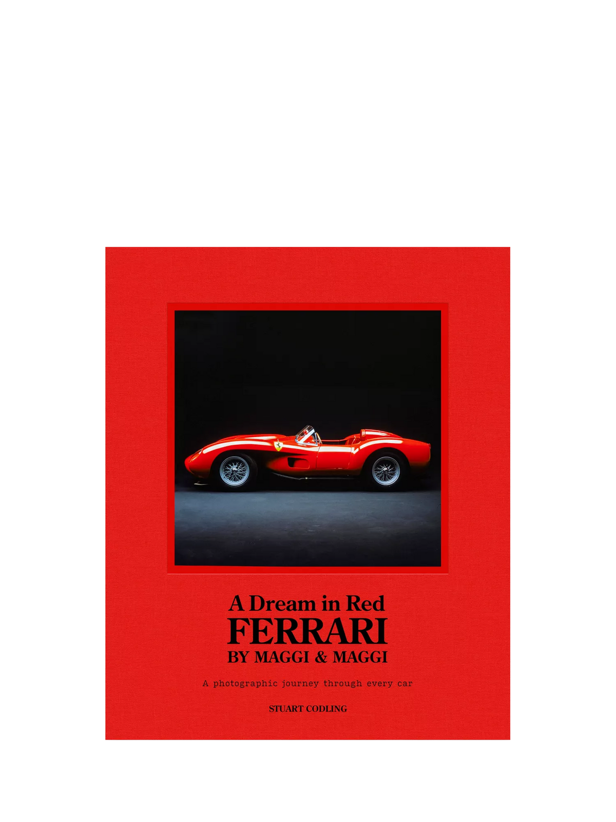 Hachette Ferrari photography book A Dream in Red, imported from the UK