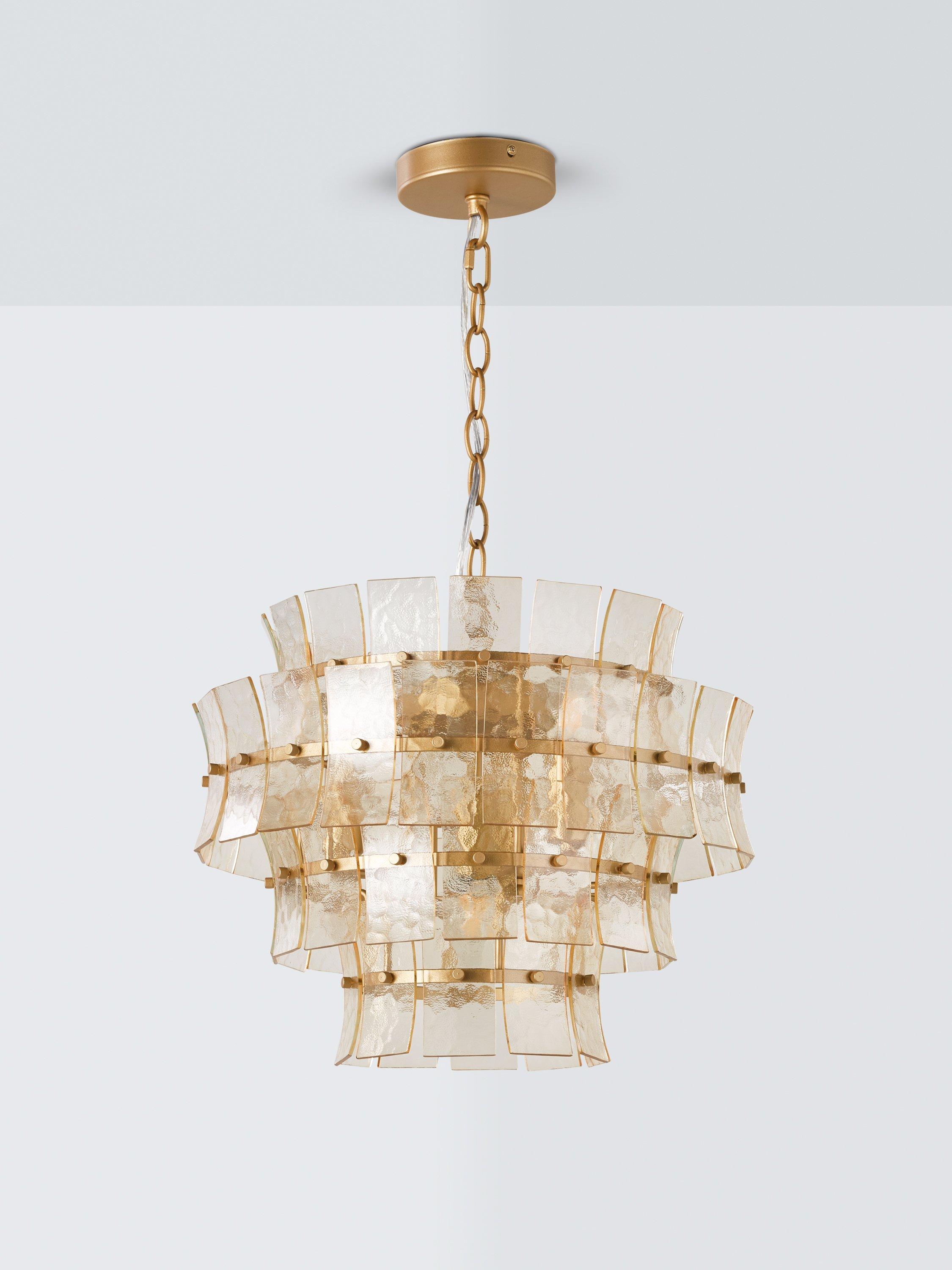 John Lewis Featherstan champagne glass pendant ceiling light, UK version