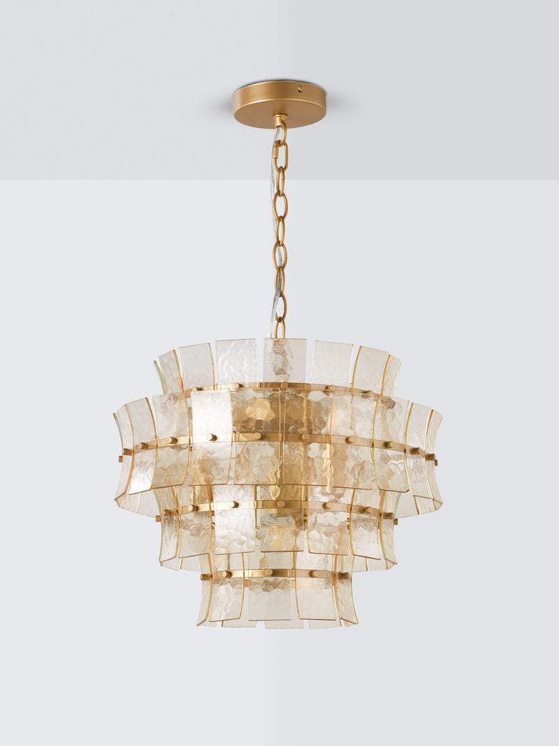 John Lewis Featherstan champagne glass pendant ceiling light, UK version