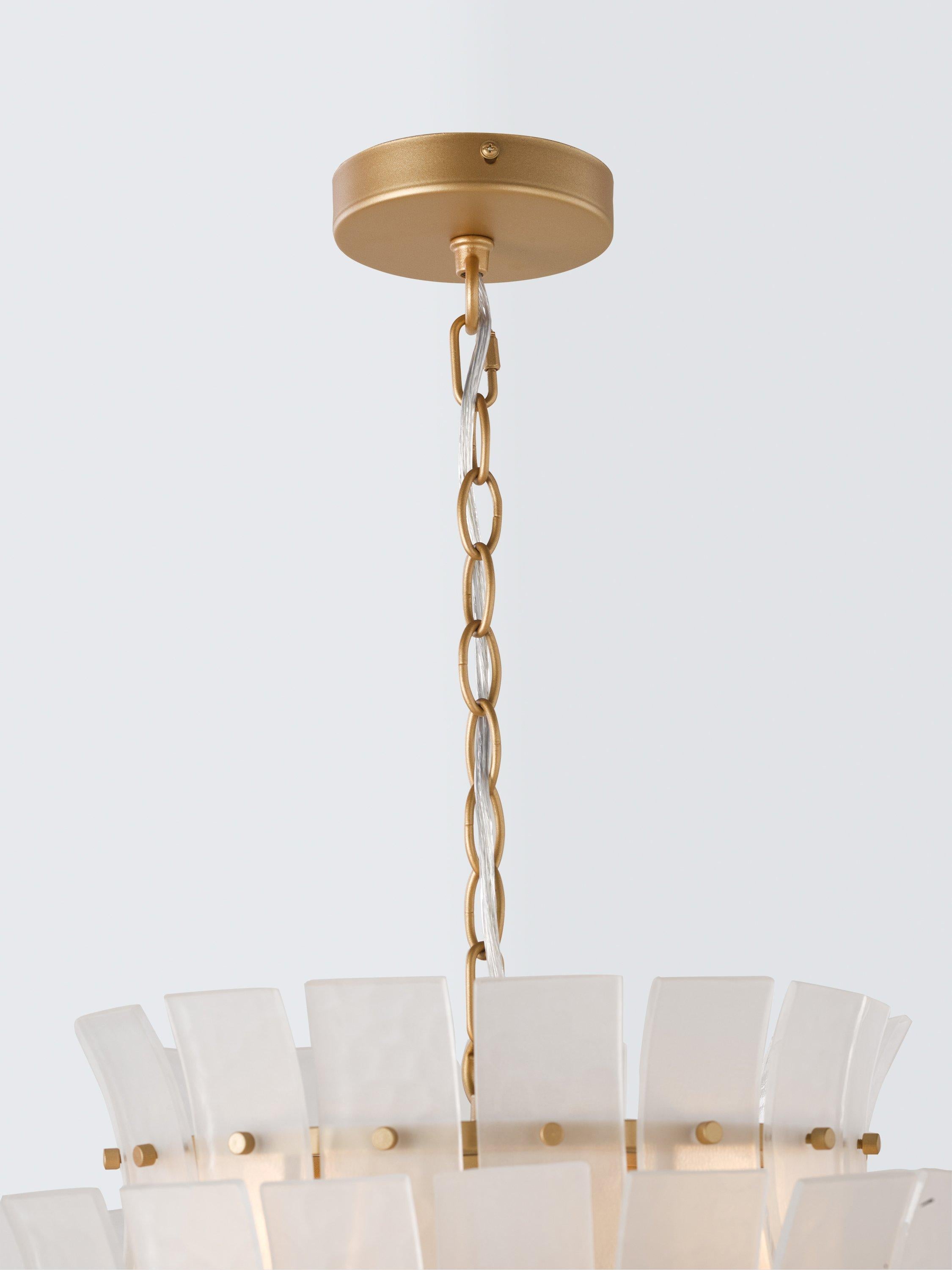John Lewis Featherstan frosted glass pendant ceiling light - British product