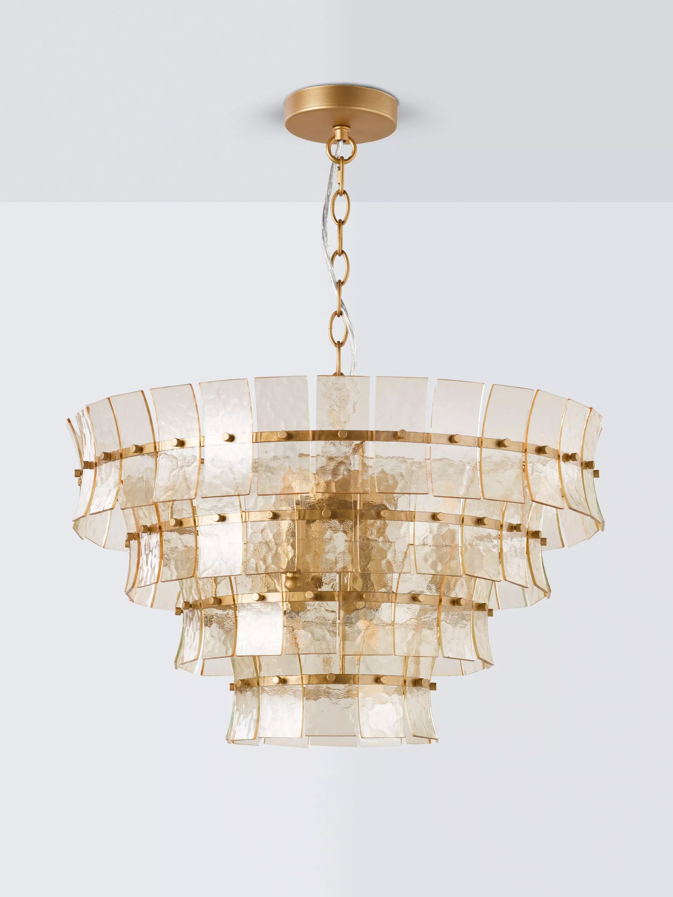John Lewis large pendant ceiling light champagne (British brand)