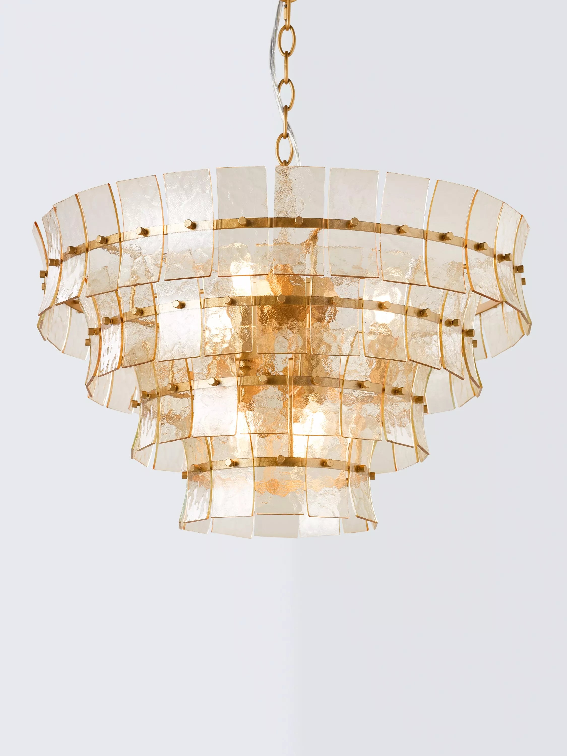 John Lewis large pendant ceiling light champagne (British brand)