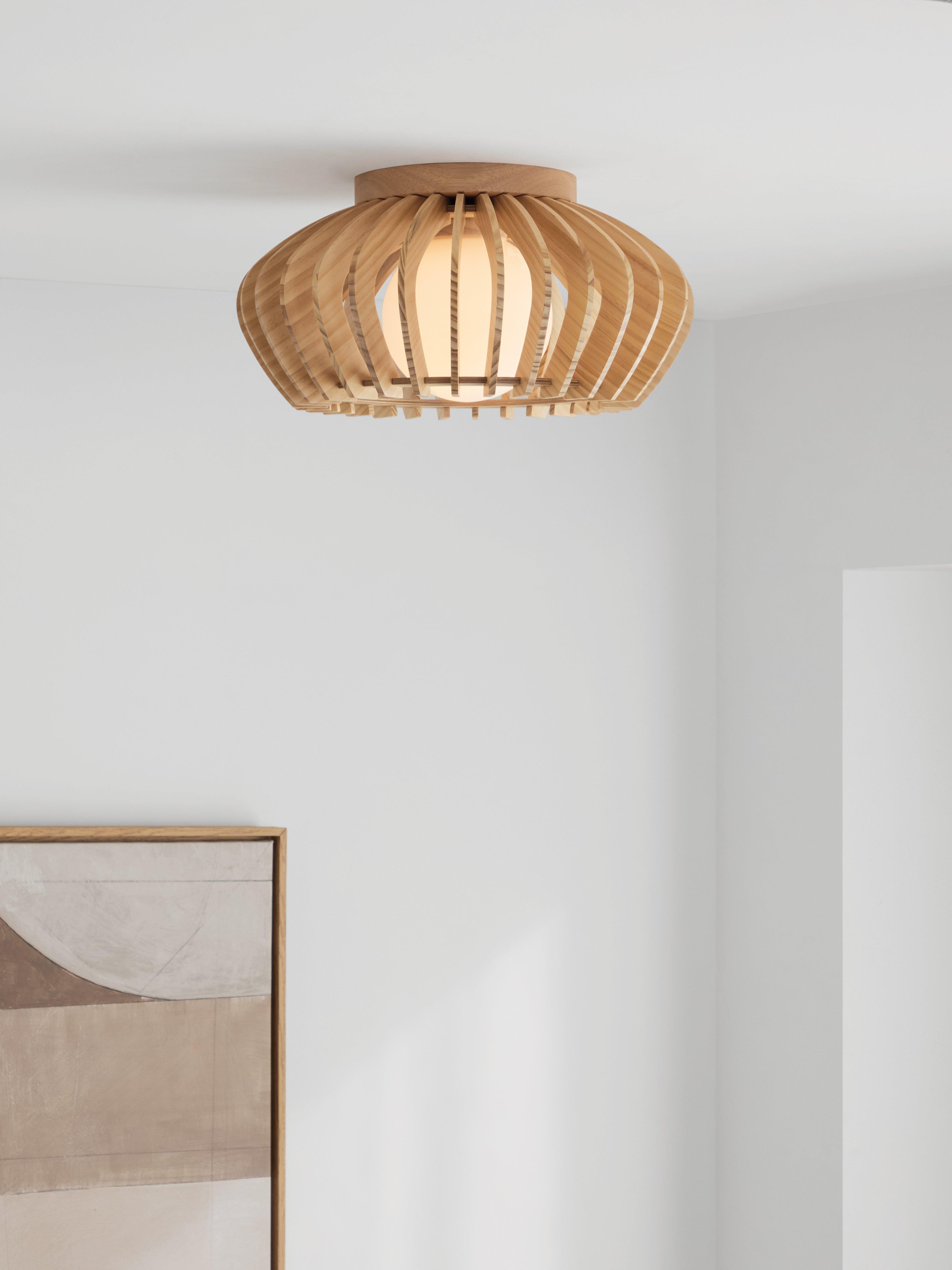 John Lewis Finn flush ceiling light 40cm width, UK version