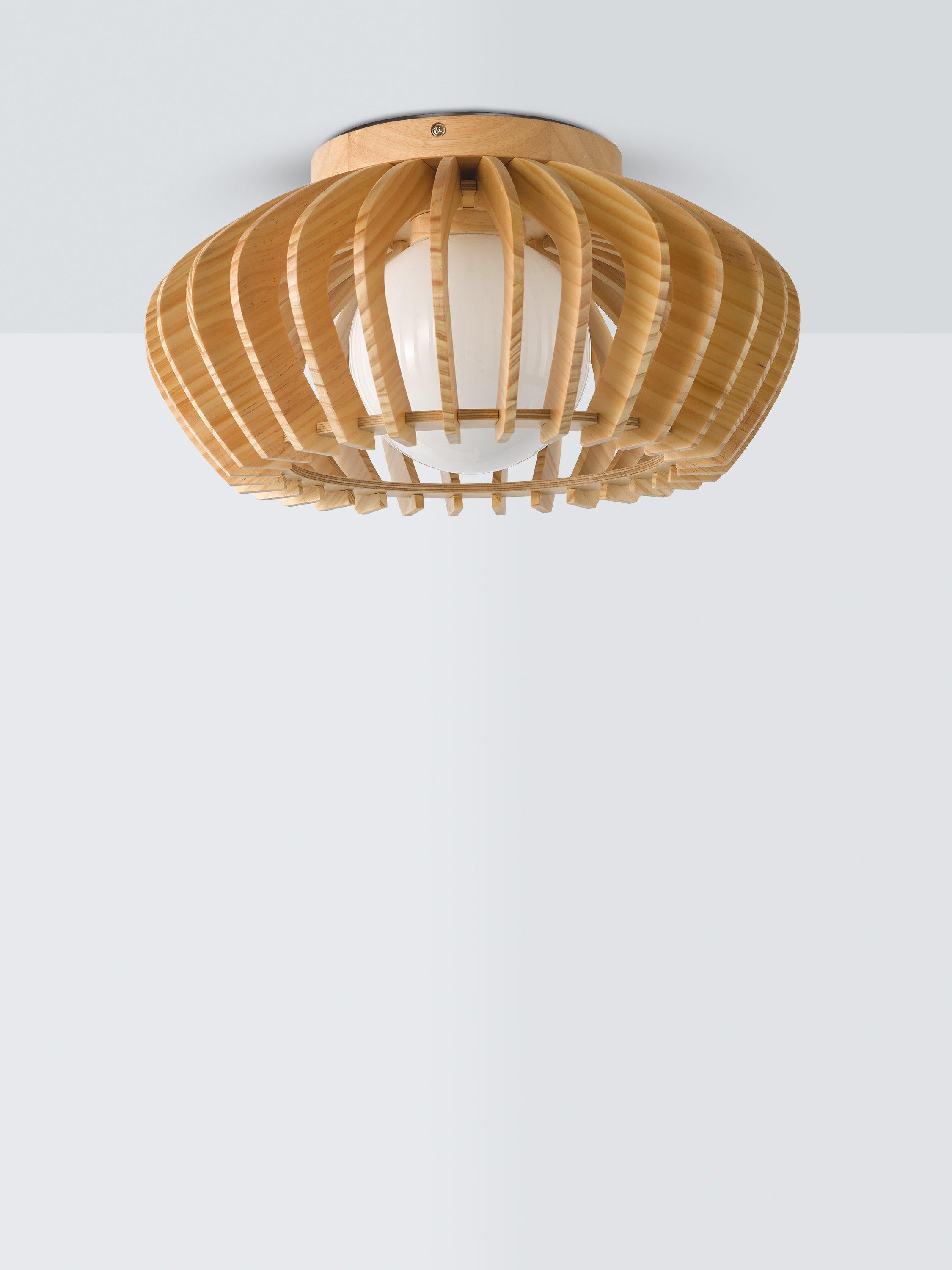 John Lewis Finn flush ceiling light 40cm width, UK version