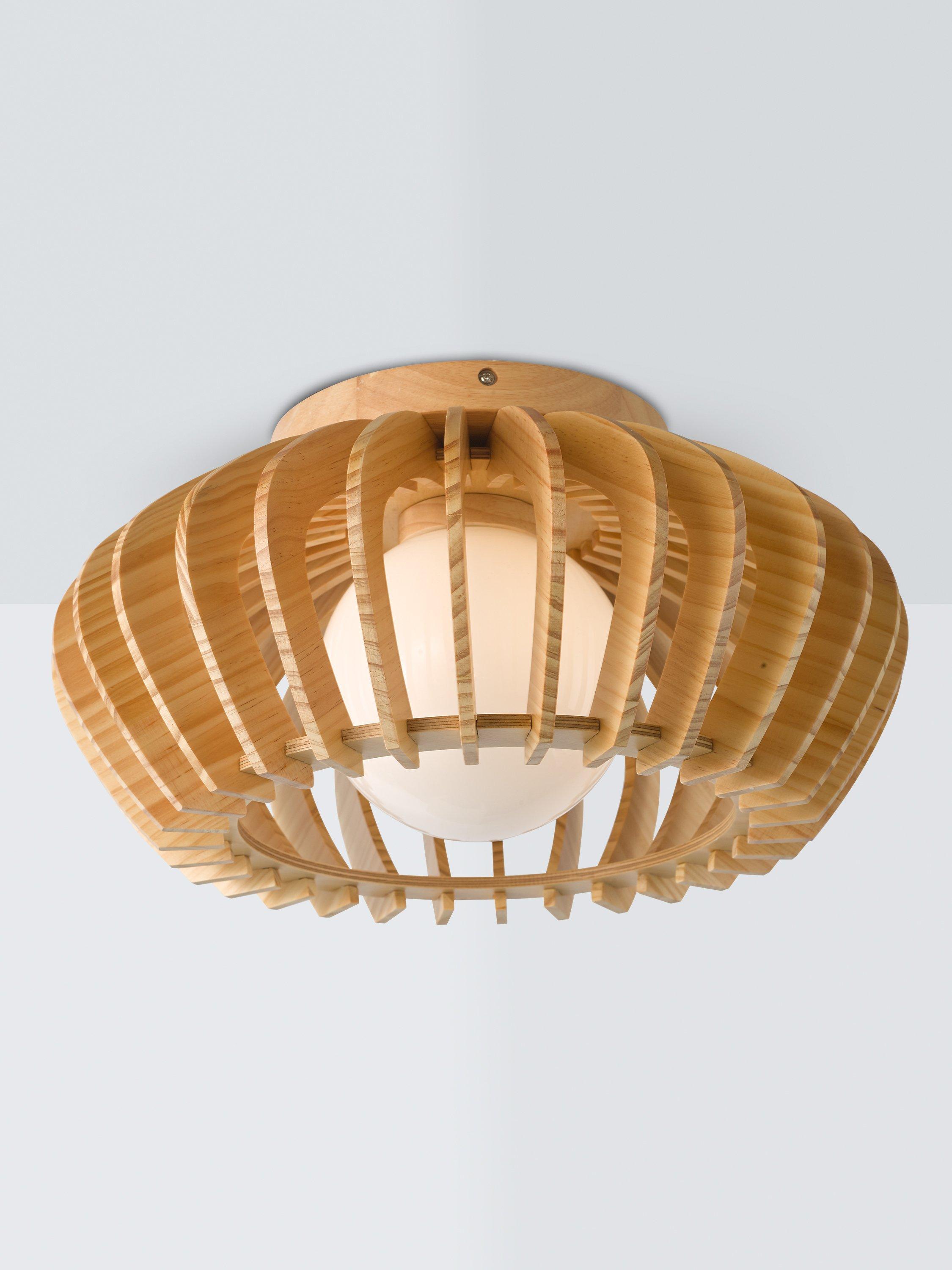 John Lewis Finn flush ceiling light 40cm width, UK version