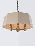 John Lewis hexagon oatmeal pendant light (British brand)