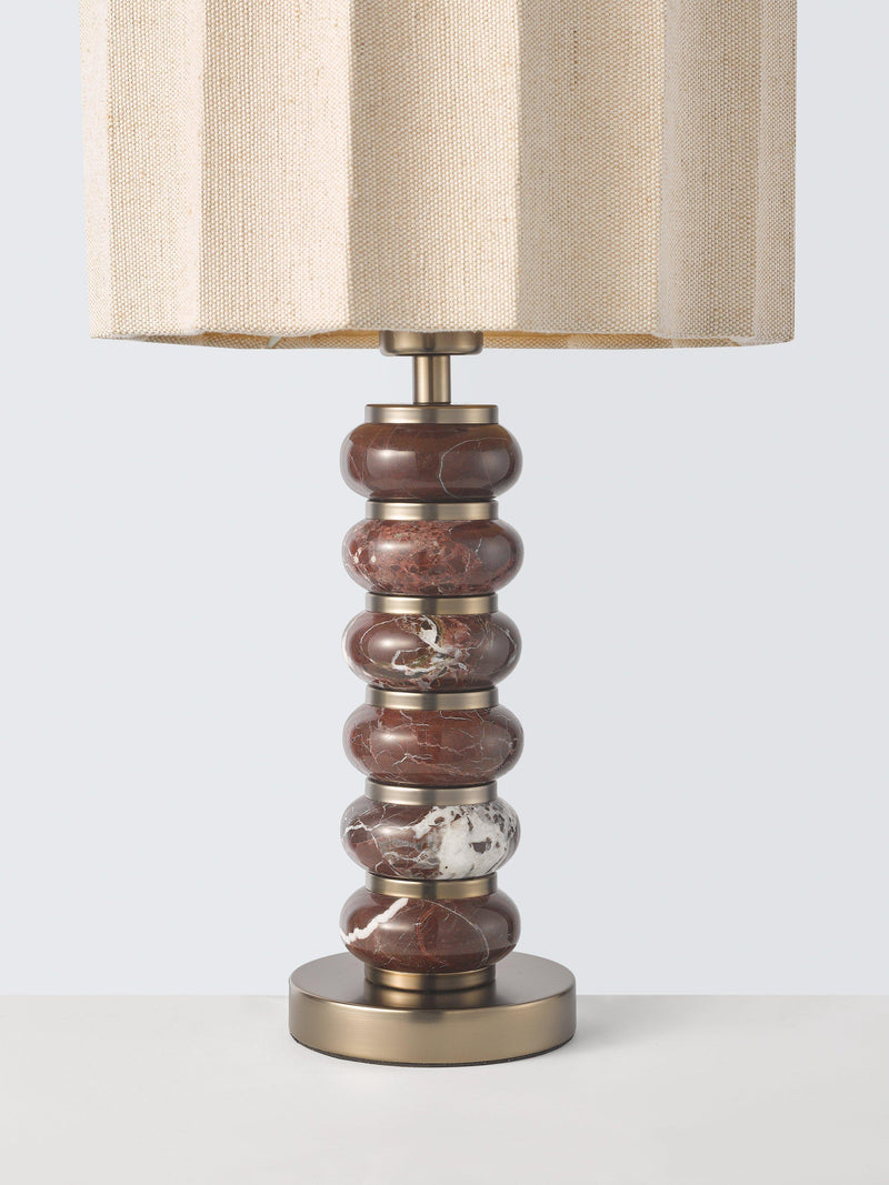 John Lewis Arlowe marble base table lamp, UK version