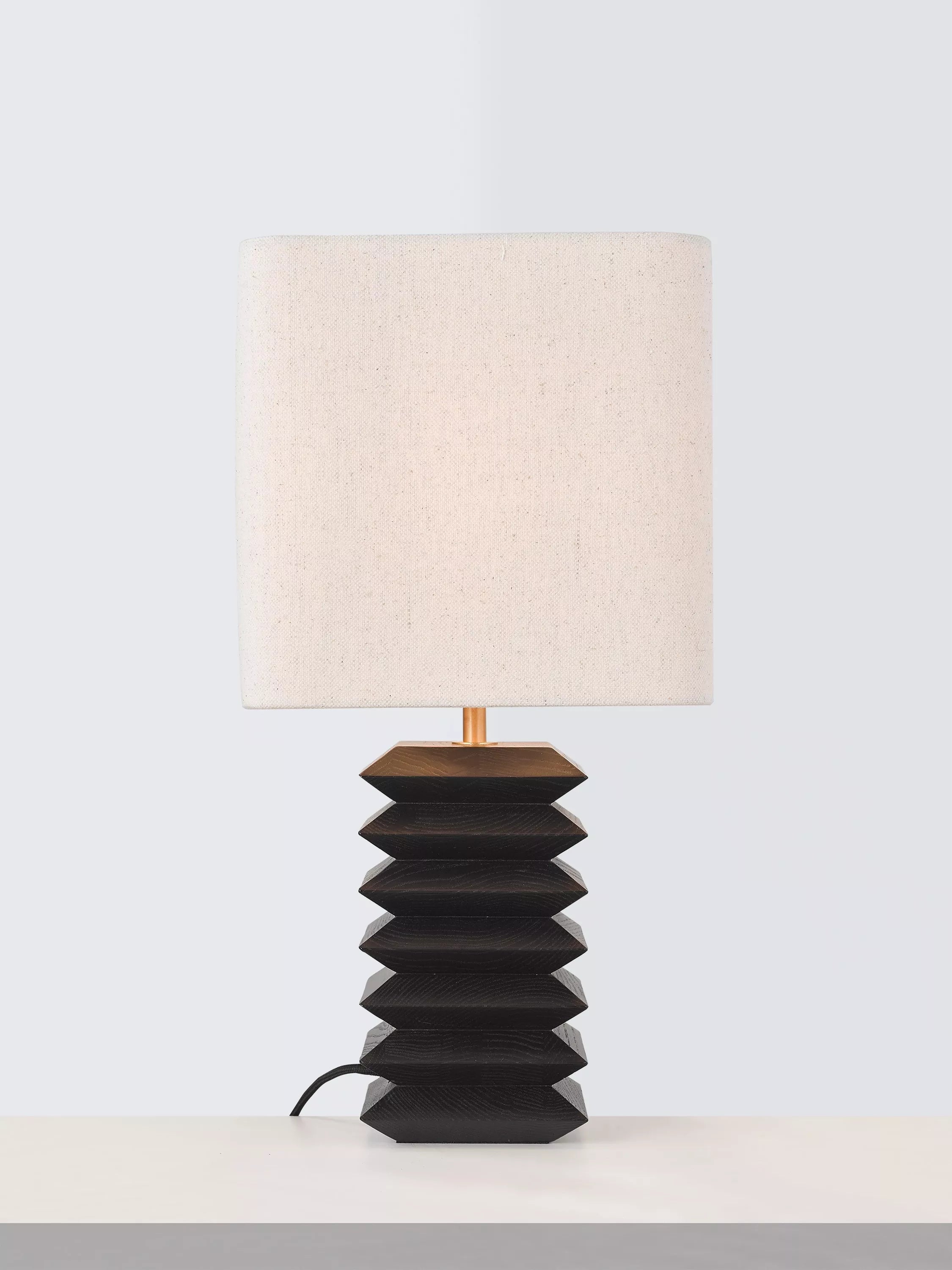 John Lewis Farenwood table lamp black 46.5cm, UK version