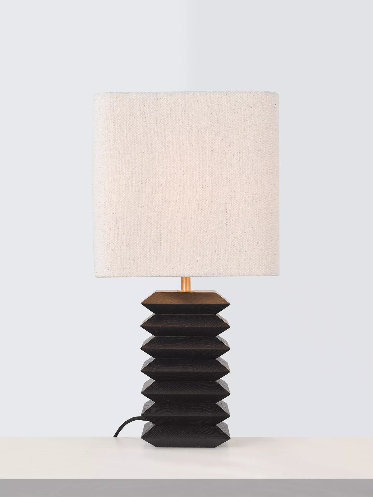 John Lewis Farenwood table lamp black 46.5cm, UK version