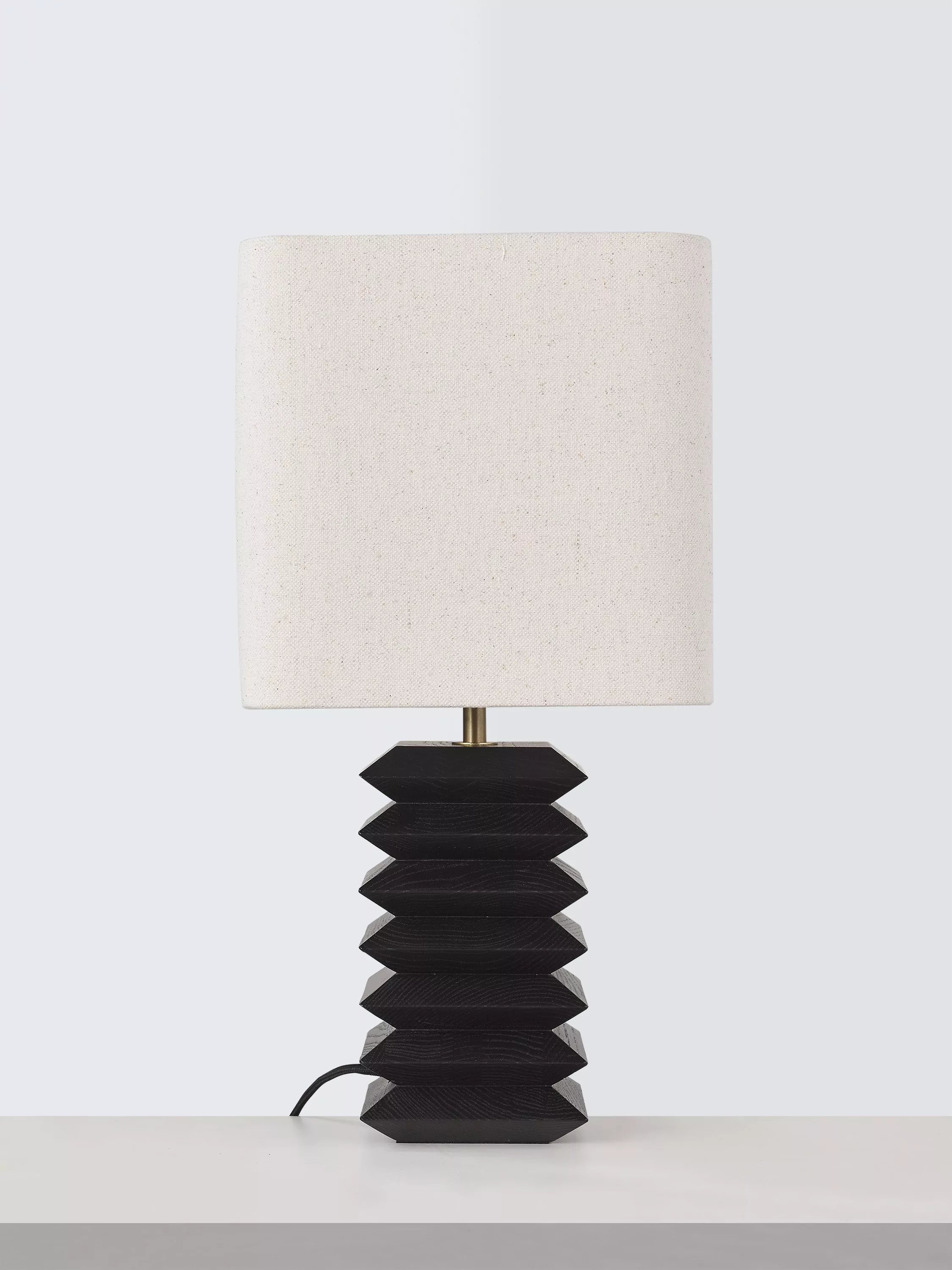 John Lewis Farenwood table lamp black 46.5cm, UK version