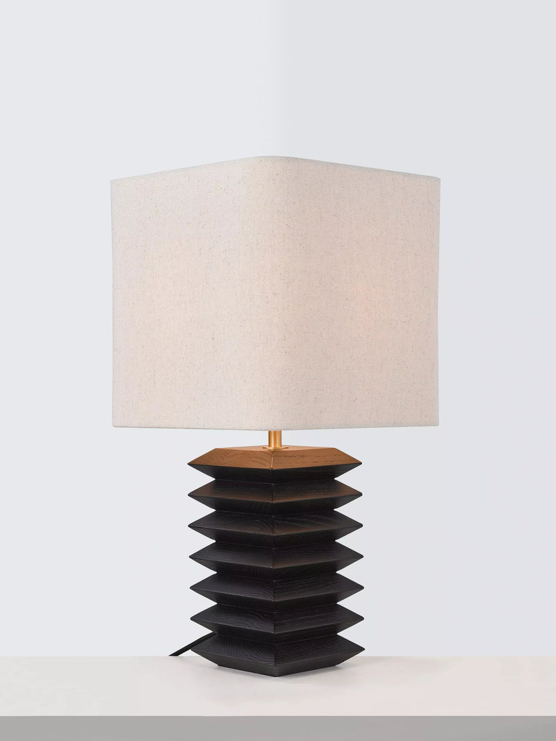 John Lewis Farenwood table lamp black 46.5cm, UK version