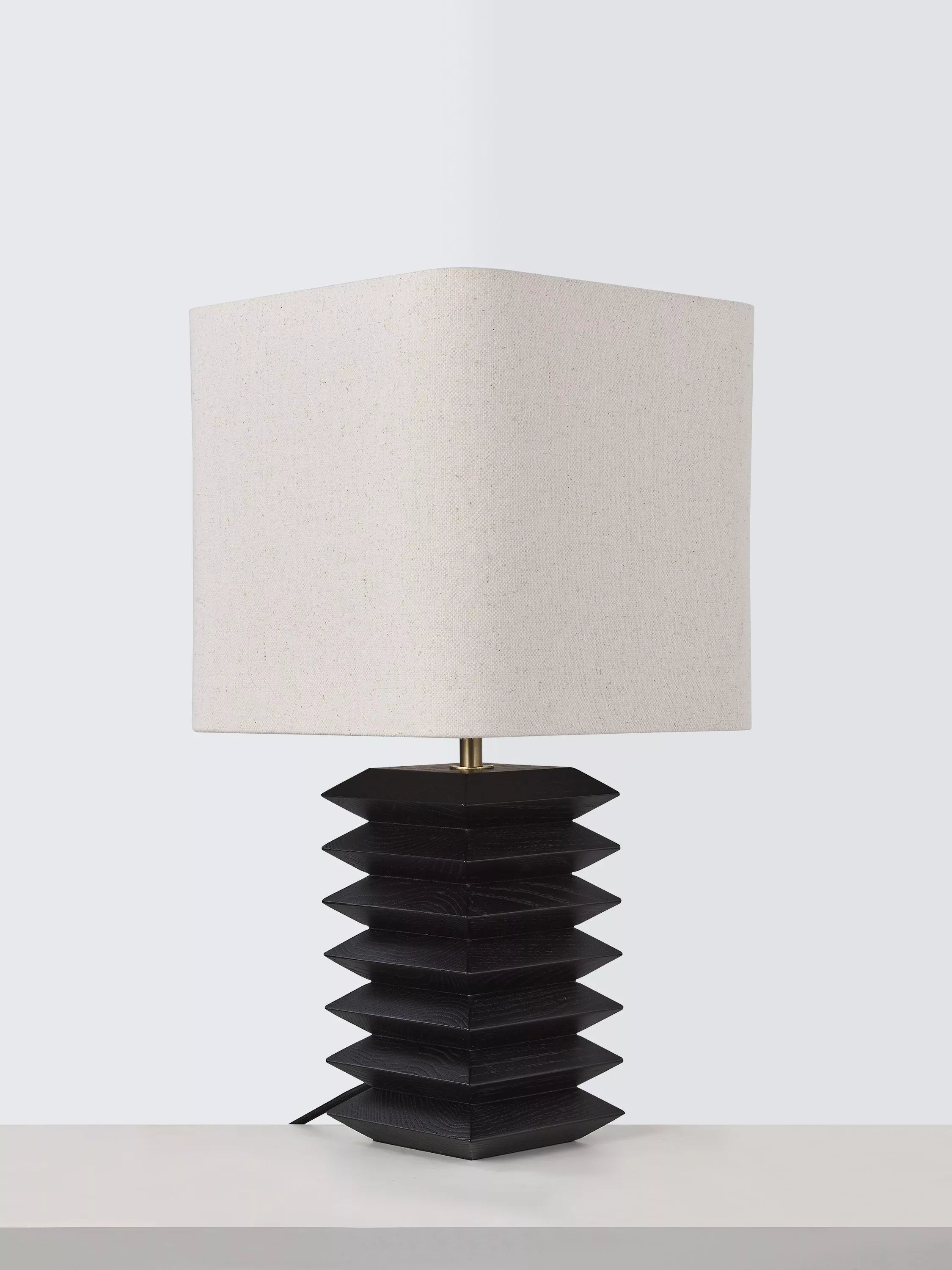 John Lewis Farenwood table lamp black 46.5cm, UK version