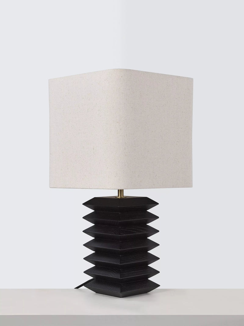 John Lewis Farenwood table lamp black 46.5cm, UK version