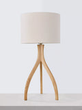 John Lewis Havelle table lamp ash wood natural, UK version